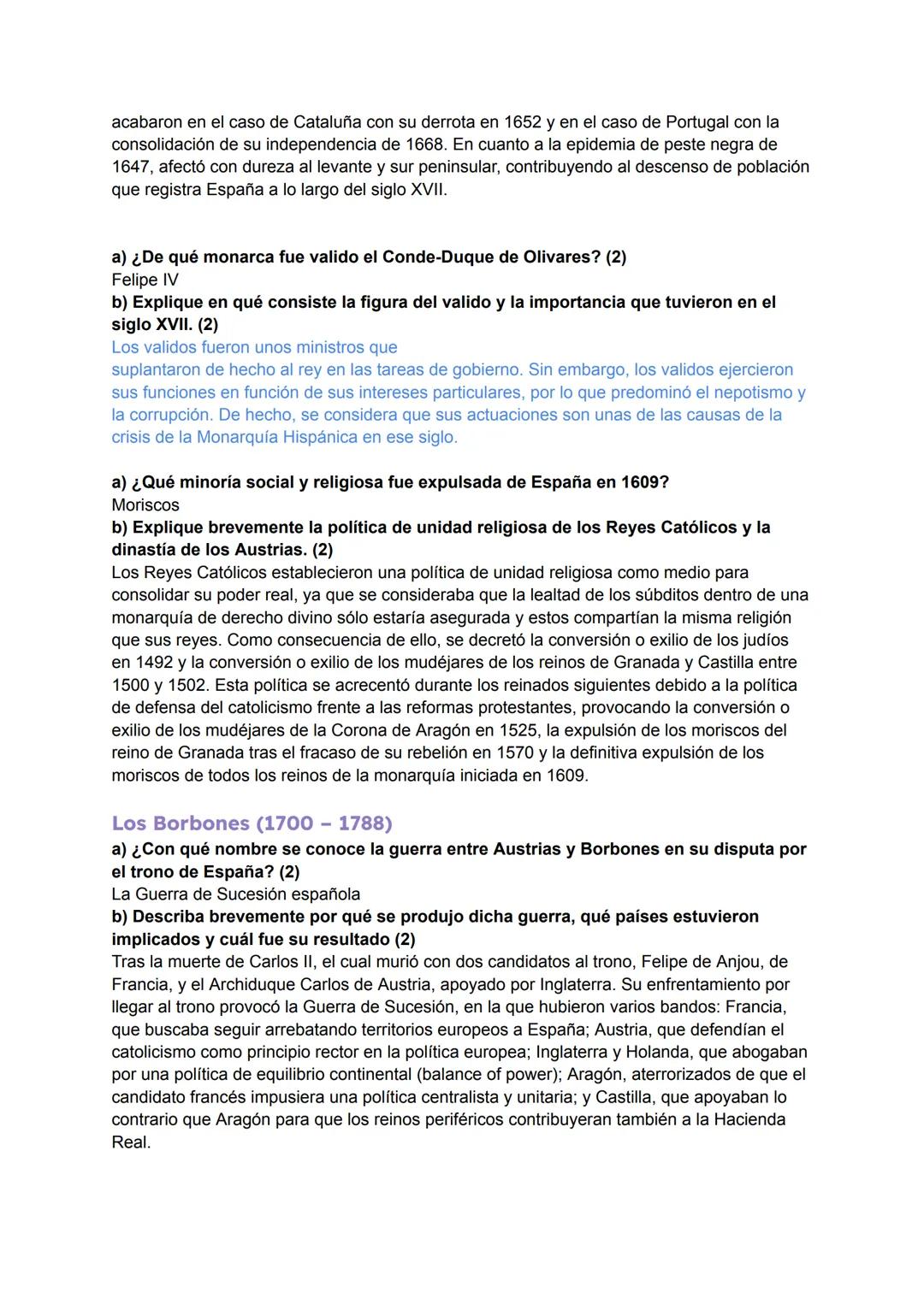 azul: se repite anteriormente
Edad Media (711 – 1479)
a) ¿Qué monarquía reinaba en la península en el año 711?
Monarquía Visigoda
b) Descri
