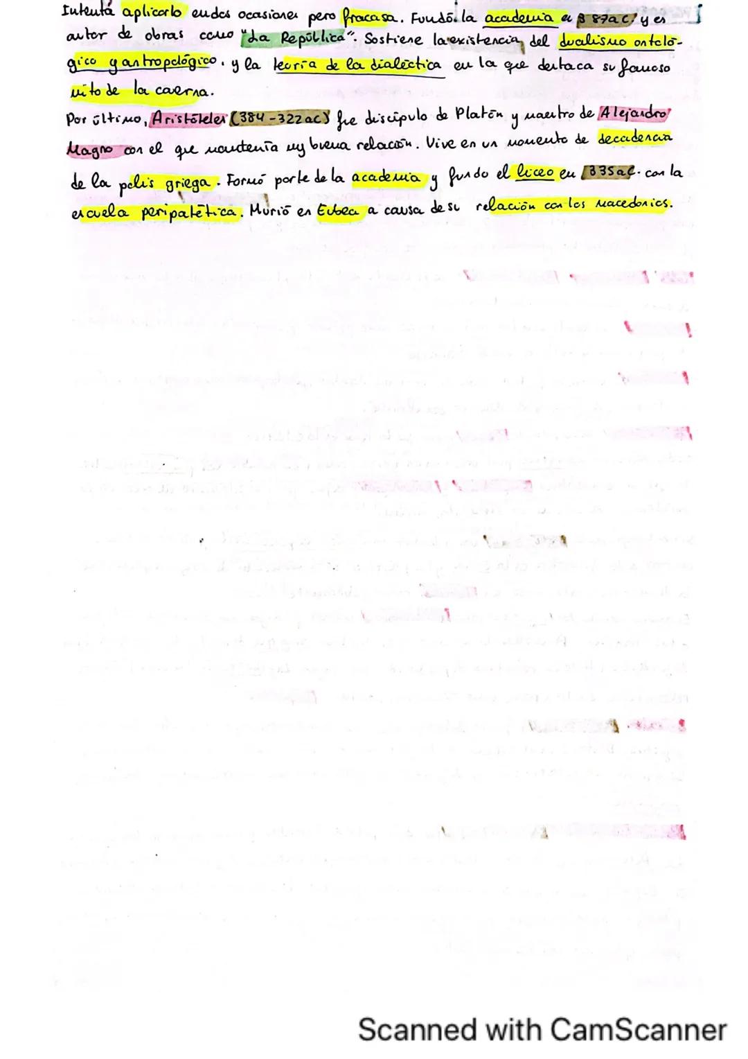 # PANORAMICA FILOSOFIA GRIEGA |
La filosofía surgió en el siglo V. a.Con Mileto, Asia Menor. En ese ucuento Grecia estaka
+ formada por un