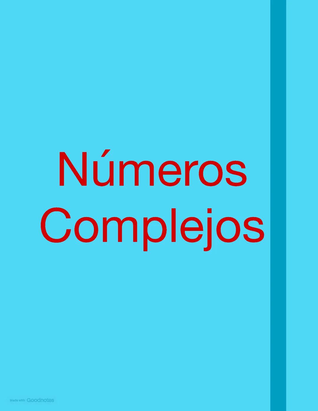 Números complejos