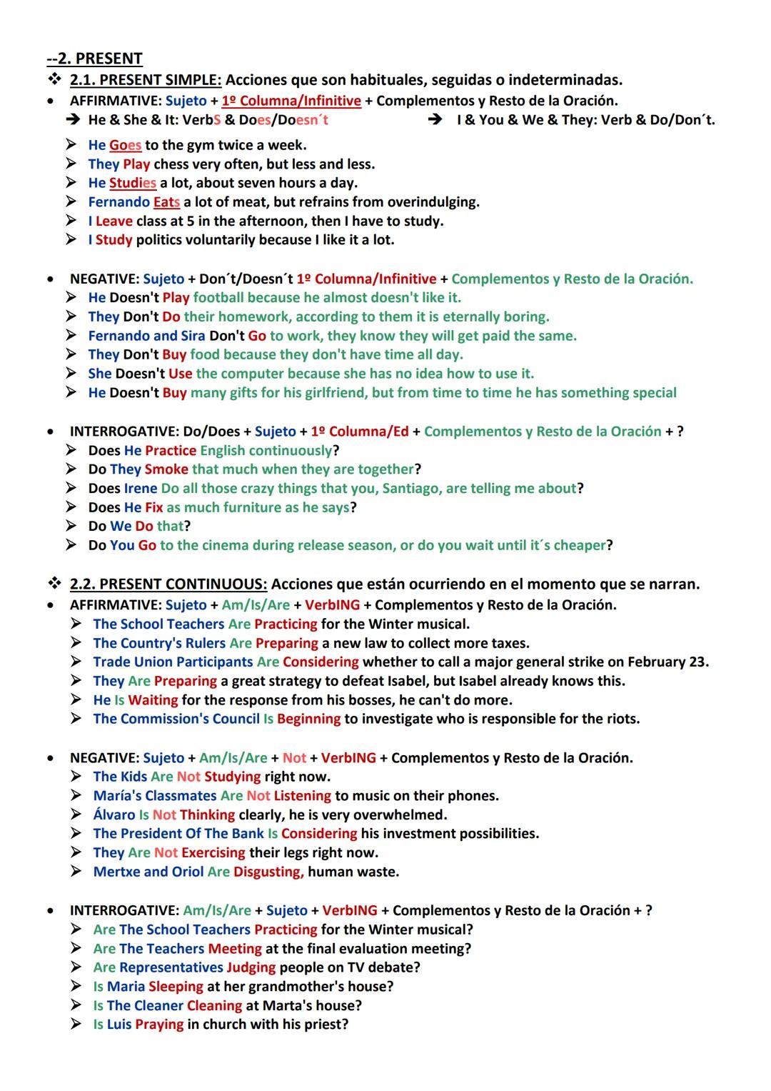 •
•
Do Aerobics/Athletics - Verb - Hacer
INGLÉS-VOCABULARY
--1. VOCABULARY - UNIT 1
1.1. GET, GO, MAKE, DO, PLAY
Do a Course - Verb - Hacer
