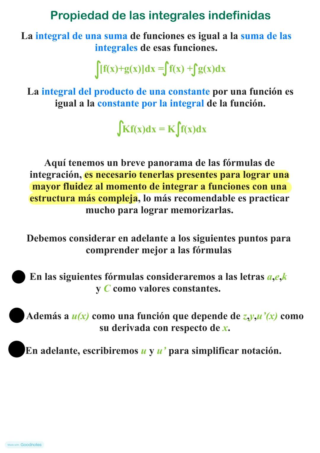 # Integrales # ¿Que es la integración?
Integrar es el proceso recíproco de derivar, es decir, dada una función $f(x)$,
busca aquellas funci