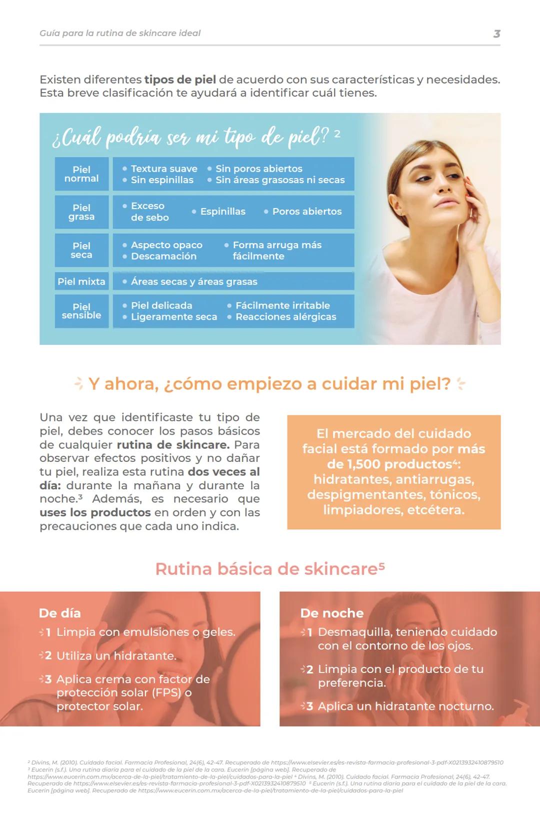 San Pablo.
FARMACIA
Es la receta.
DERMO
cosméticos
Guía
para la
rutina de
skincare
ideal Guía para la rutina de skincare ideal
2
→ Guía p