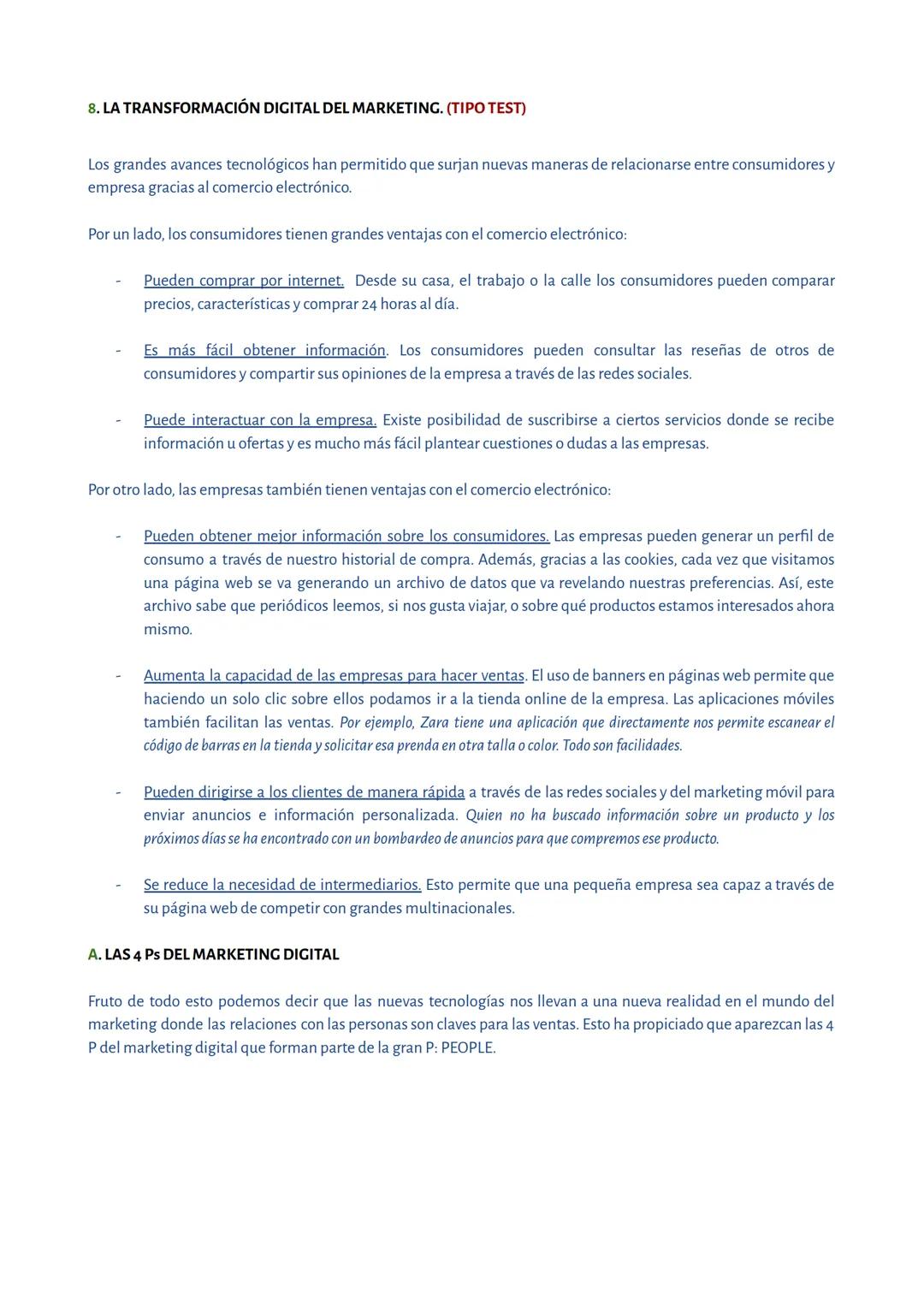 # LOS INSTRUMENTOS DEL MARKETING MIX
1. EL MARKETING MIX. DESARROLLO
El marketing mix es una estrategia que permite ofrecer a un precio de