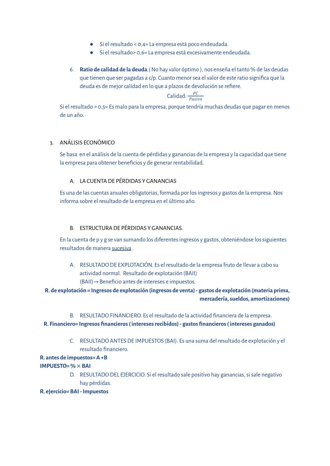 # TEMA 12: ANÁLISIS FINANCIERO Y ECONÓMICO
1. ANÁLISIS CONTABLE
¿Qué es? = Es un conjunto de técnicas que permite analizar el balance de s