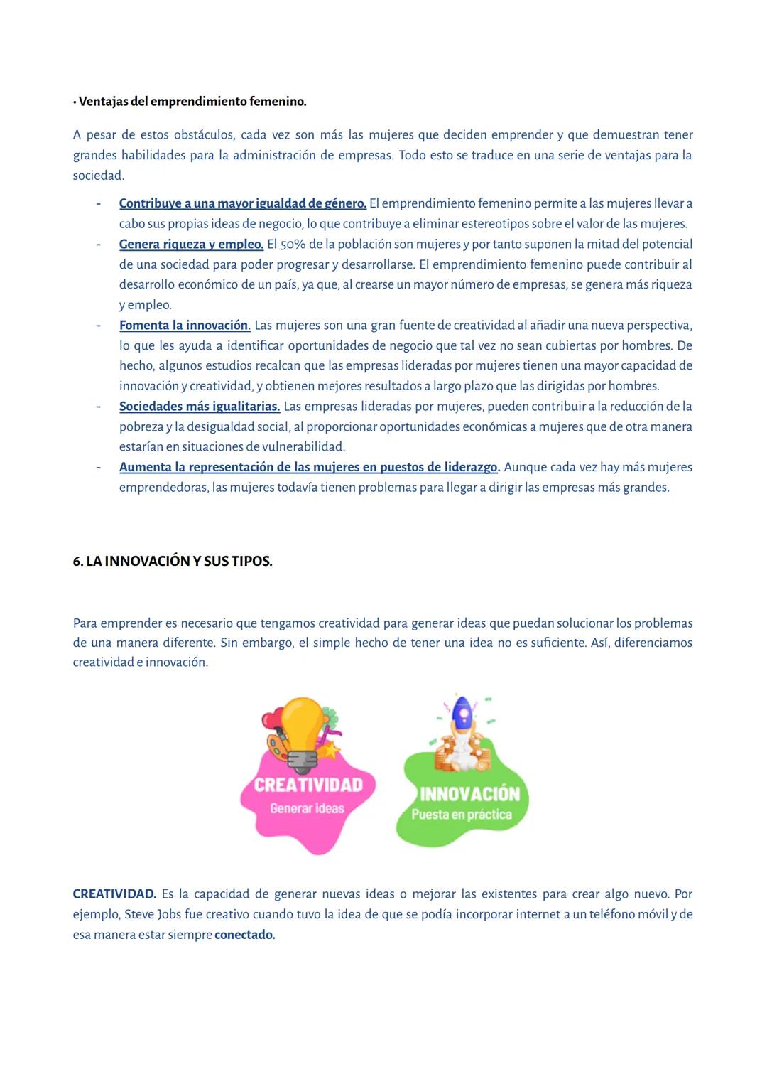 EL EMPRENDIMIENTO Y LA INNOVACIÓN
1. LA IMPORTANCIA DEL EMPRENDIMIENTO EN NUESTRA SOCIEDAD.
EL EMPRENDIMIENTO comienza con la identificación
