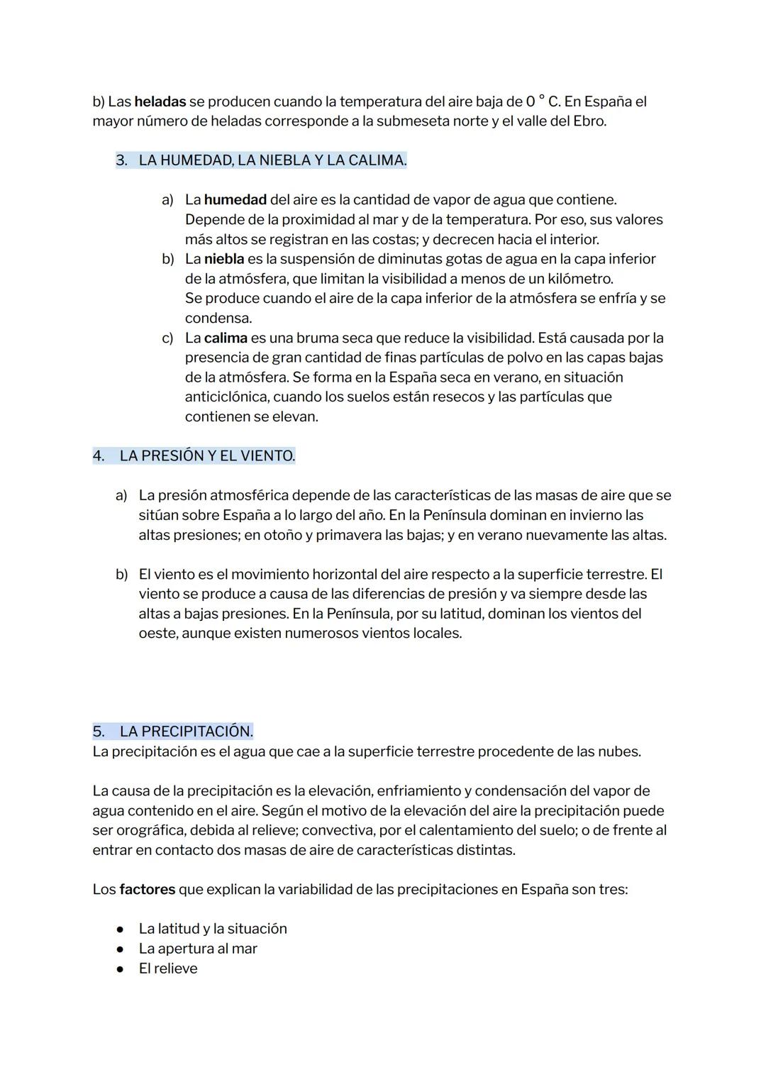 TEMA 3 EL CLIMA
1. LOS FACTORES DEL CLIMA.
1. EL TIEMPO ATMOSFÉRICO Y EL CLIMA
El estado de la atmósfera y sus variaciones son los responsab