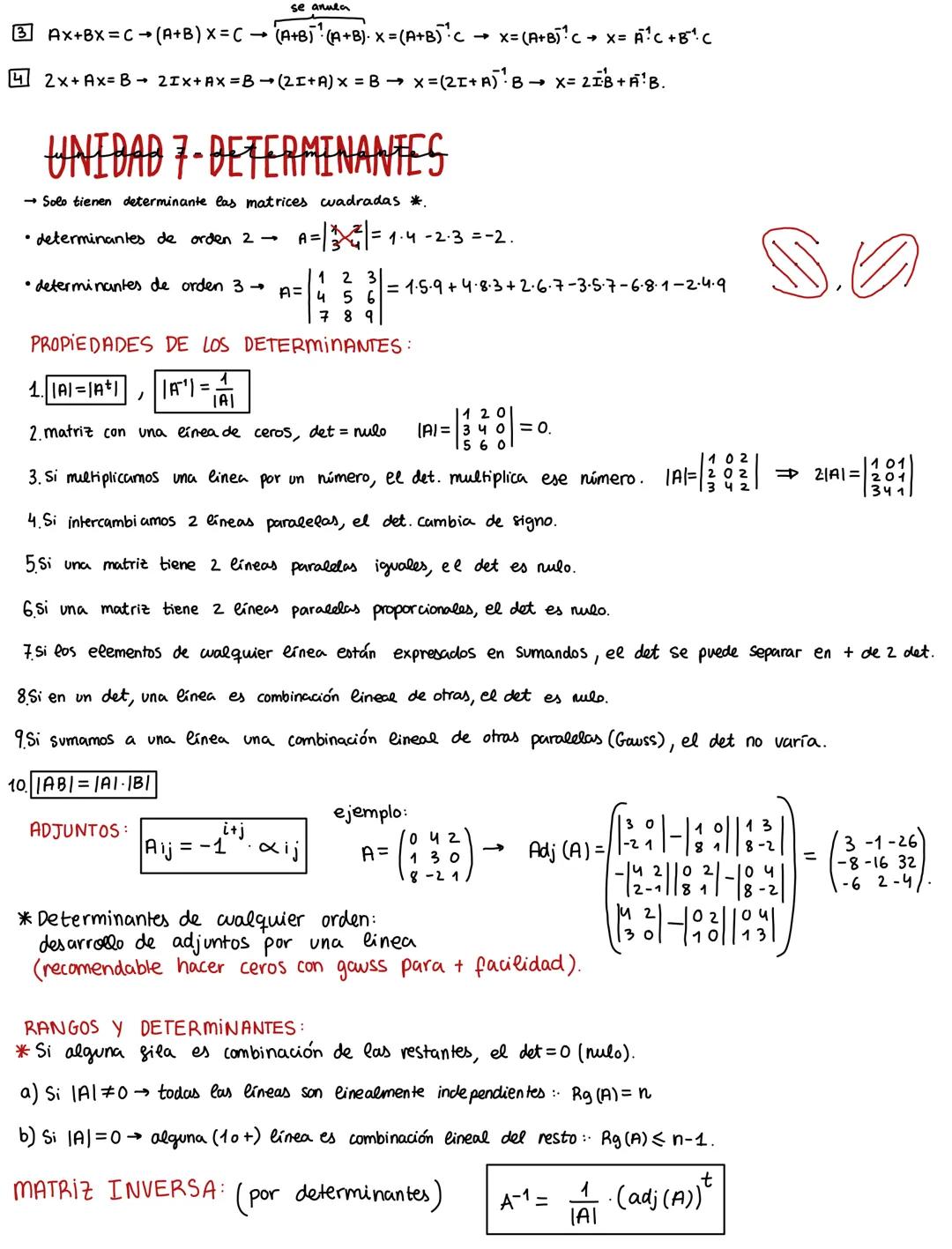 UNIDAD 6-MATRICES
• matriz traspuesta: se cambian las
• matriz fila: varias columnas, solo
• matriz columna: varias filas, solo
[A
gilas por