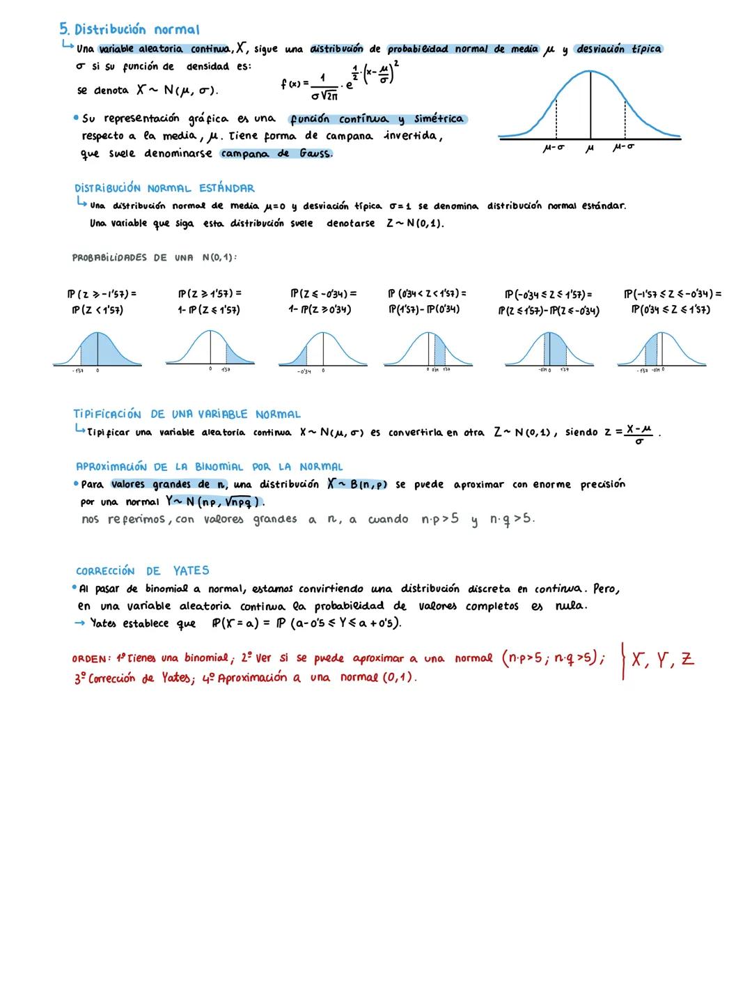# PROBABILIDAD
1. Experimentos aleatorios
→ Un experimento aleatorio es aquel del cual no conocemos su resultado de forma previa.
Espacio