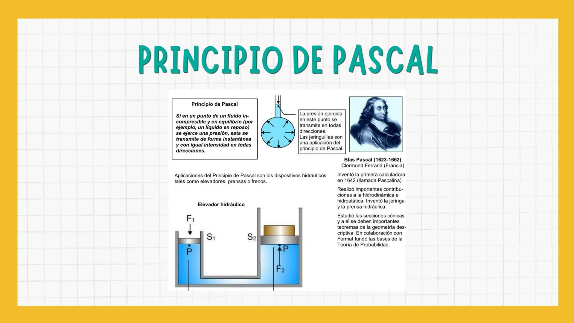 PRESIÓN
PRESIÓN.
FUERZAS EN FLUIDOS
Es muy corriente que las fuerzas se ejerzan sobre una superficie. De ahí que se defina la presión como
l