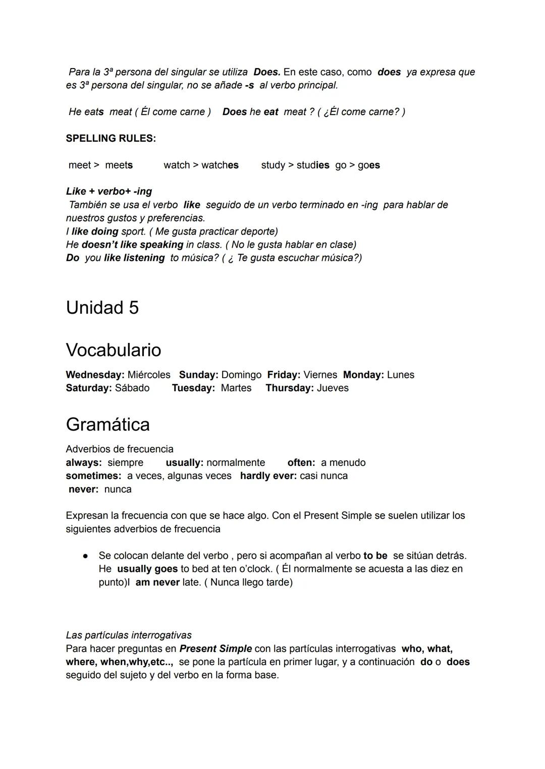 Unidad 1
Vocabulario
Chair: Silla
Dictionary: Diccionario
Pencil: Lápiz
Desk: Escritorio
Notebook: Cuaderno
Pen: Bolígrafo
Book: Libro
Boa