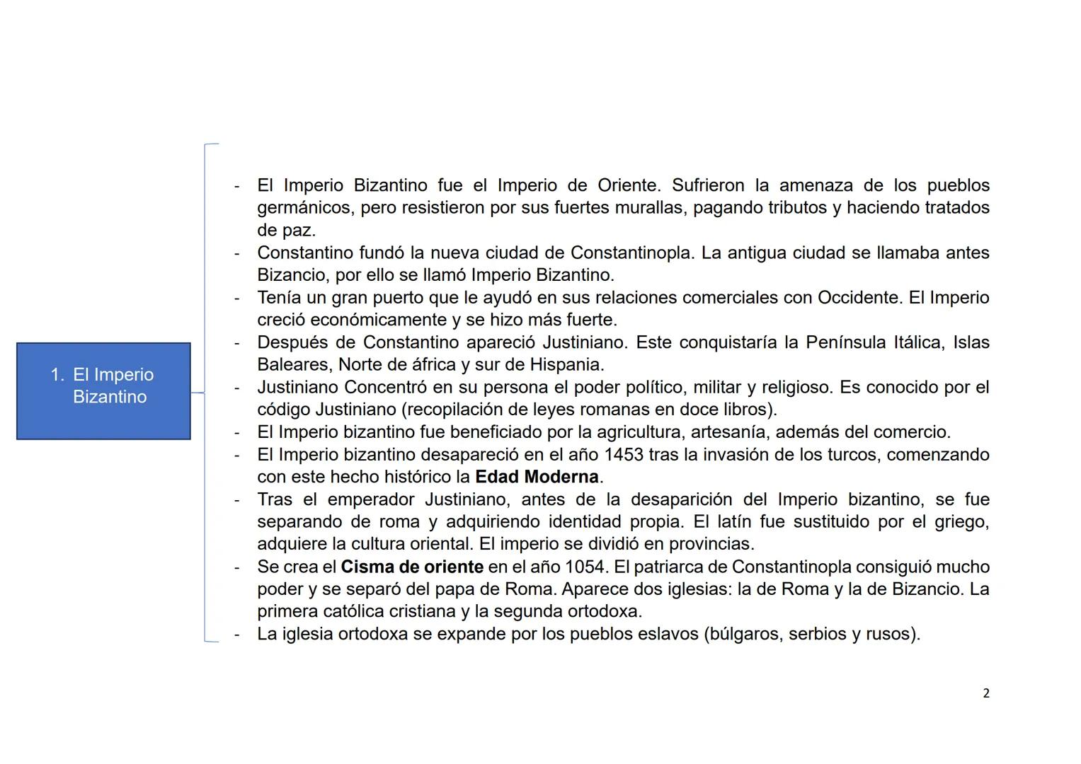 # Tema 1 ¿Cómo se fragmentó la unidad del Mediterráneo?
- Introducción: antes de todo, se produce la división del Imperio Romano tras la mu