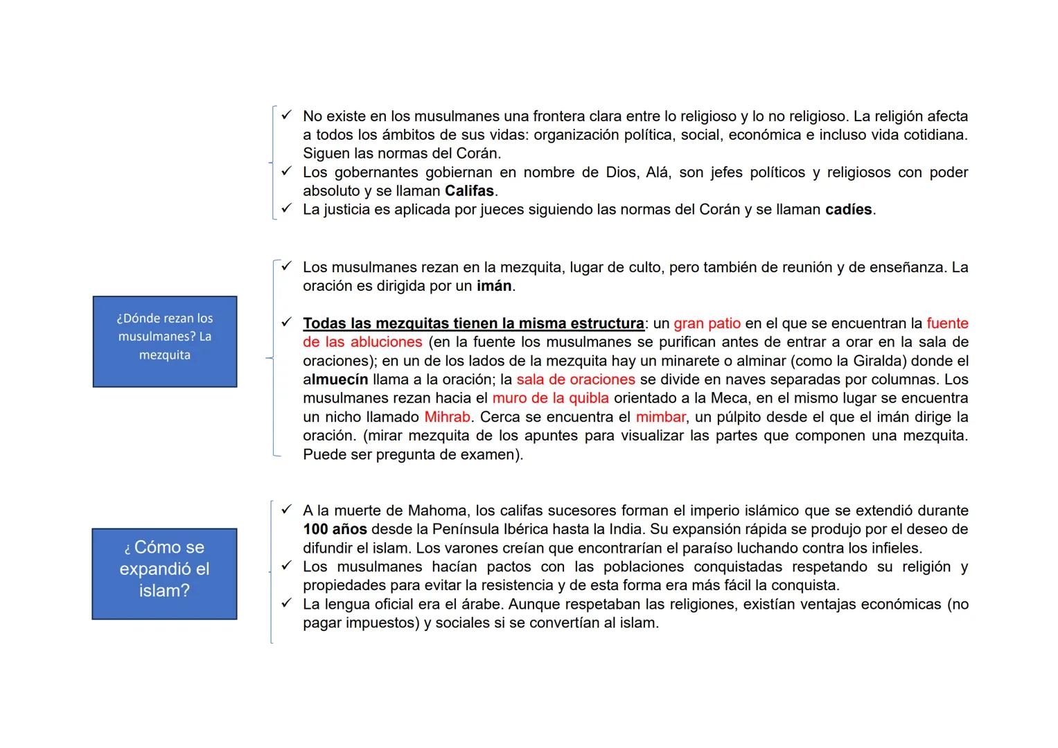 TEMA 2. EL ISLAM Y EL LEGADO QUE NOS HA DEJADO AL-ANDALUS
¿Cómo nació el
islam?
✓ Comienza en el S.VII en la Península arábica, en un lugar
