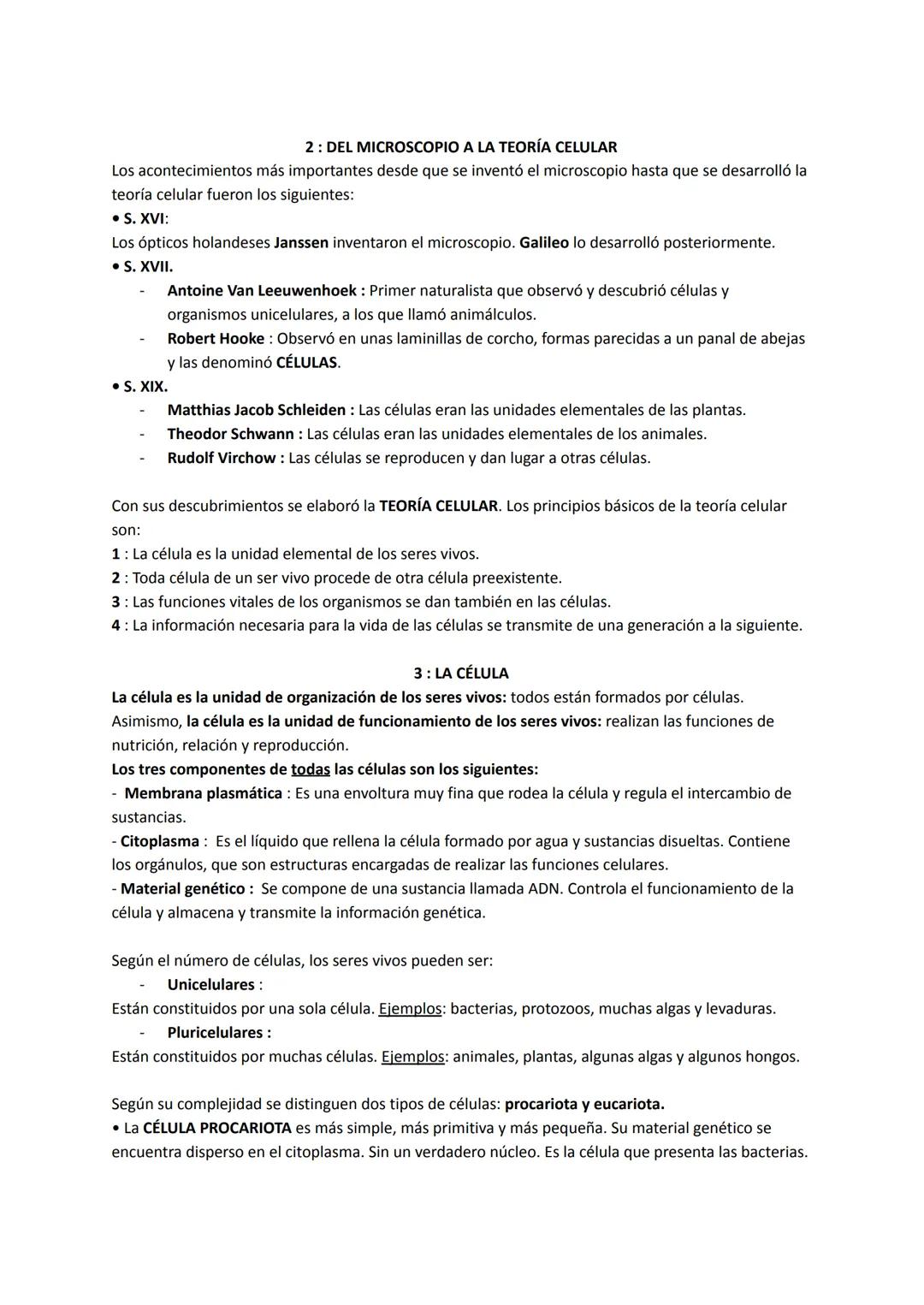 BIOLOGÍA PRIMER TRIMESTRE
# UNIDAD 1: LAS CÉLULAS Y LA
# ORGANIZACIÓN DE LOS SERES VIVOS
## ÍNDICE :
1. La composición de los seres vivos