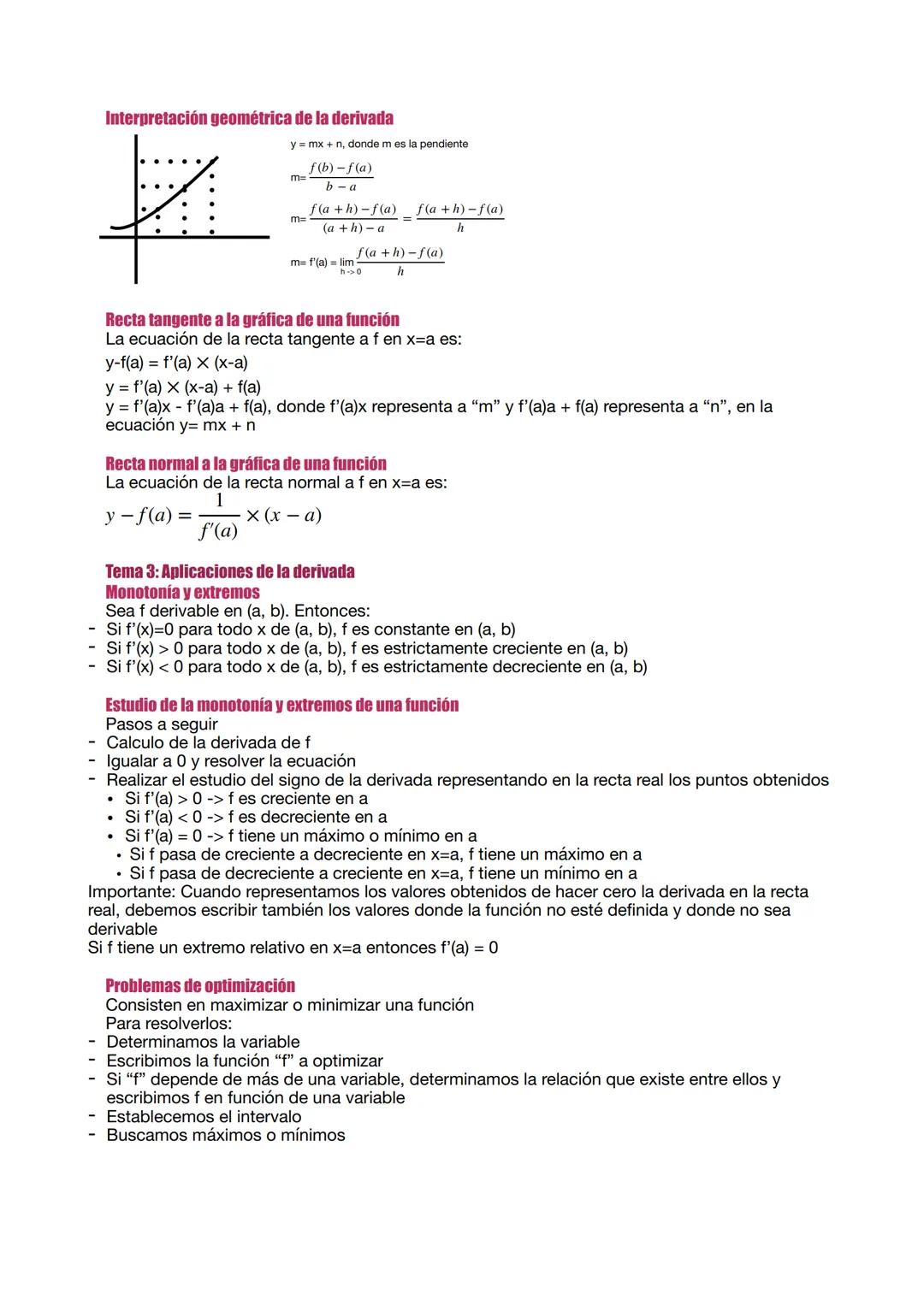Resumen bloque III: Funciones
Índice
Tema 1: Límites y continuidad de funciones
⚫ Tipos de funciones y su dominio
•
•
Indeterminaciones
Infi