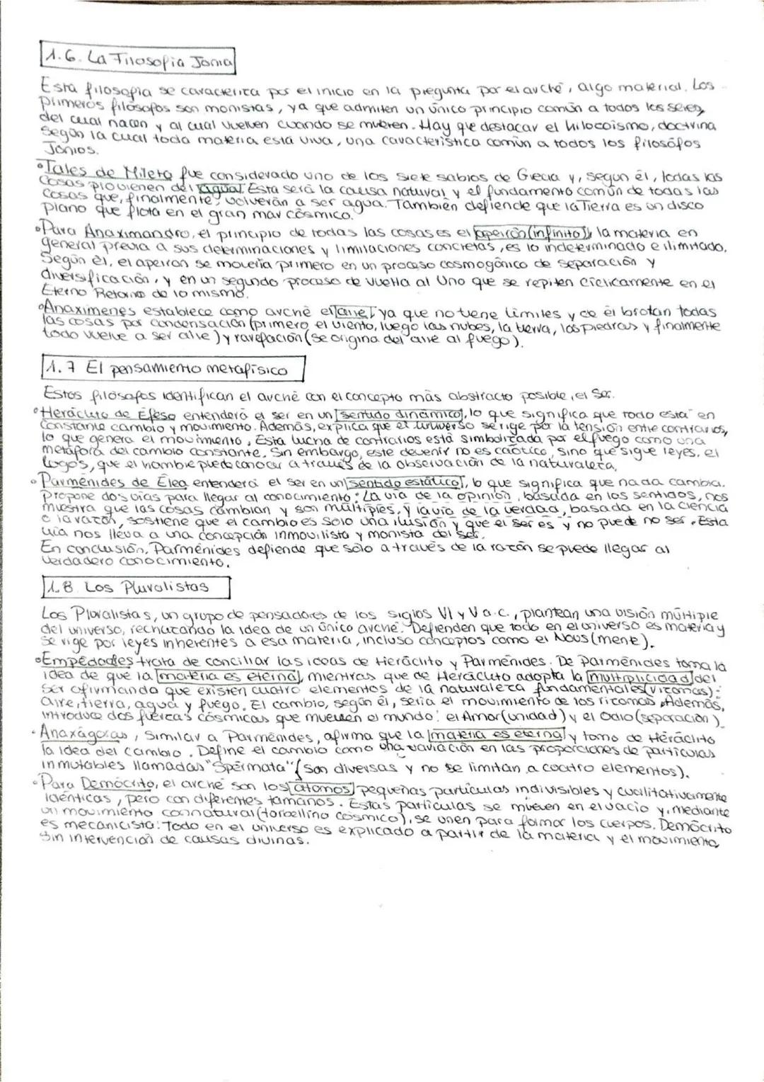 4.1. Culluva Griega
1. FILOSOFOS PRESOCRÁTICOS,
en el Siglo VII a.c.
La filosofia surge en Grecia en el siglo Virac. en la región de Jonia (