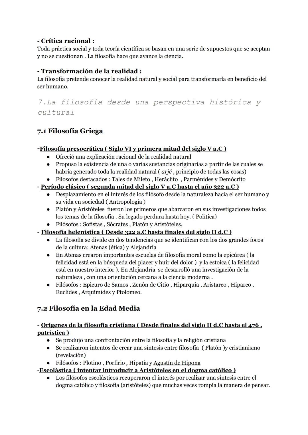 # Tema 1.El saber filosófico
1-El origen de la filosofía
La filosofía surge en las colonias antiguas griegas de Asia Menor, en Jonia a lo