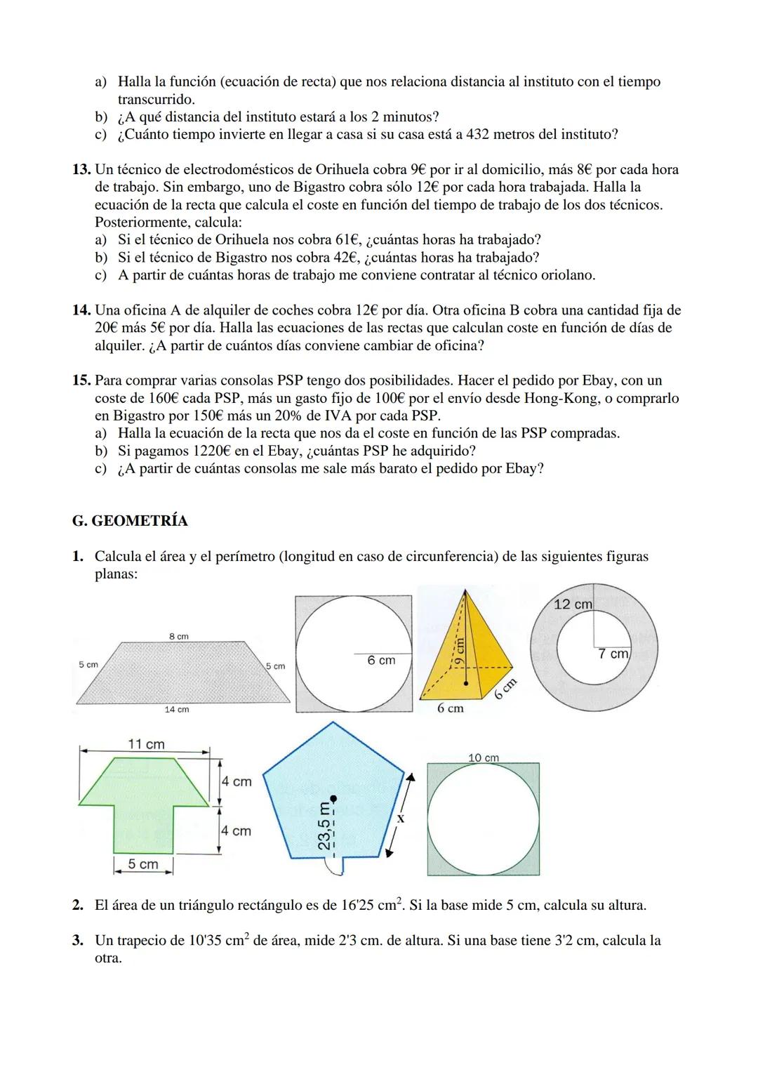 MATEMATICAS APLICADAS DE 3º ESO
EJERCICIOS DE REPASO
A.- NÚMEROS ENTEROS Y RACIONALES
1. Calcula:
a) -5+4-12-(-3):3
d) 23-42 +10: (7-2)
b)
6