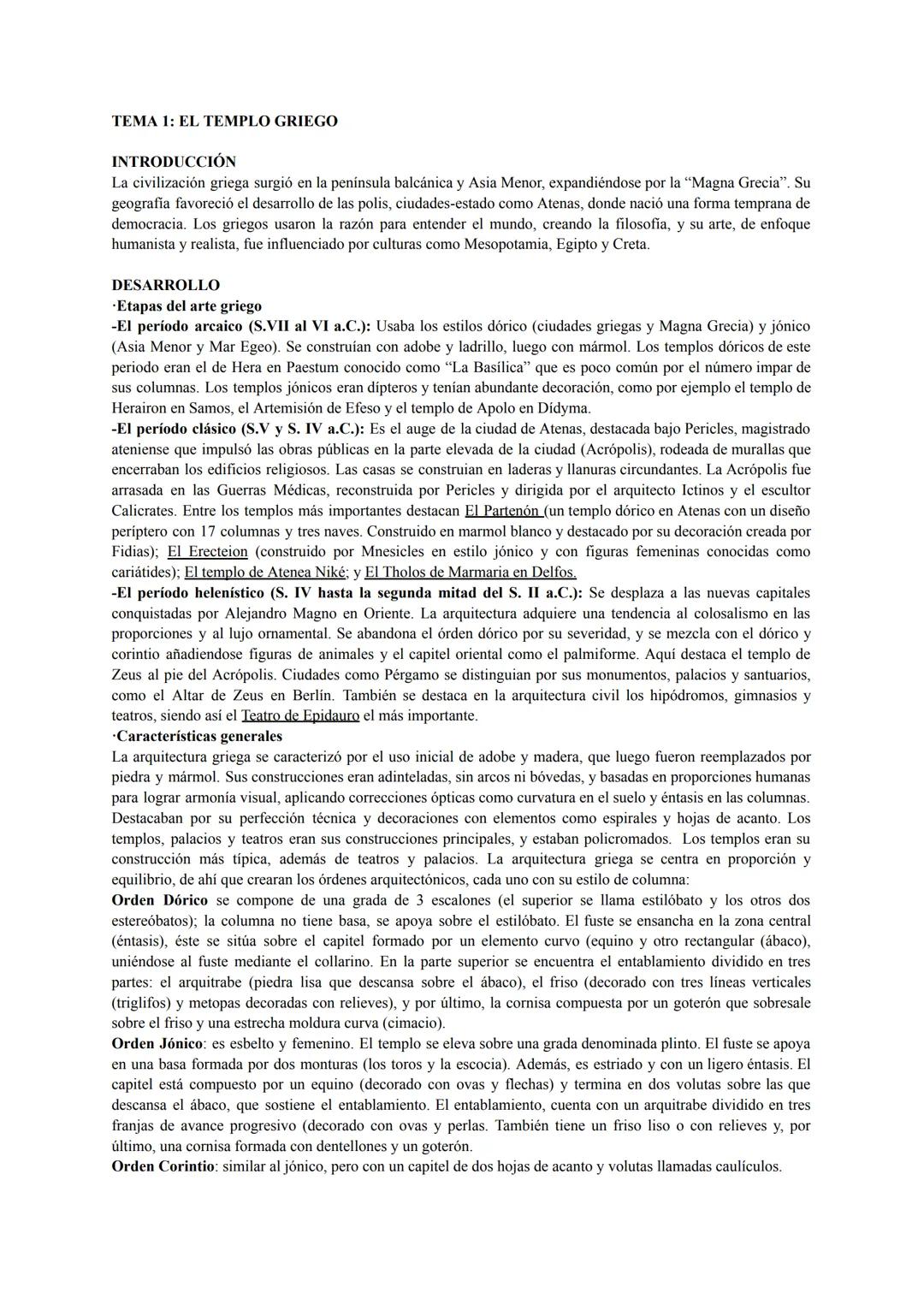# TEMA 1: EL TEMPLO GRIEGO
## INTRODUCCIÓN
La civilización griega surgió en la península balcánica y Asia Menor, expandiéndose por la "Mag