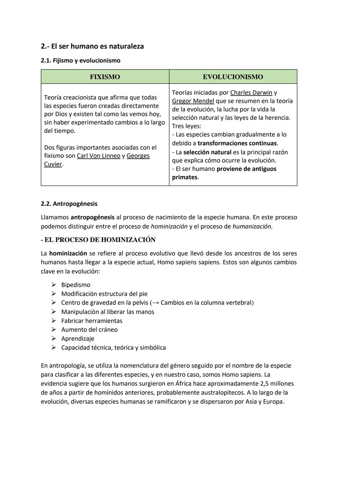 ANTROPOLOGÍA FILOSÓFICA
PRIMERA PARTE: LA DIMENSIÓN NATURAL, CULTURAL Y SOCIAL
DEL SER HUMANO
1. Introducción
¿Qué es el ser humano? ¿Tenemo