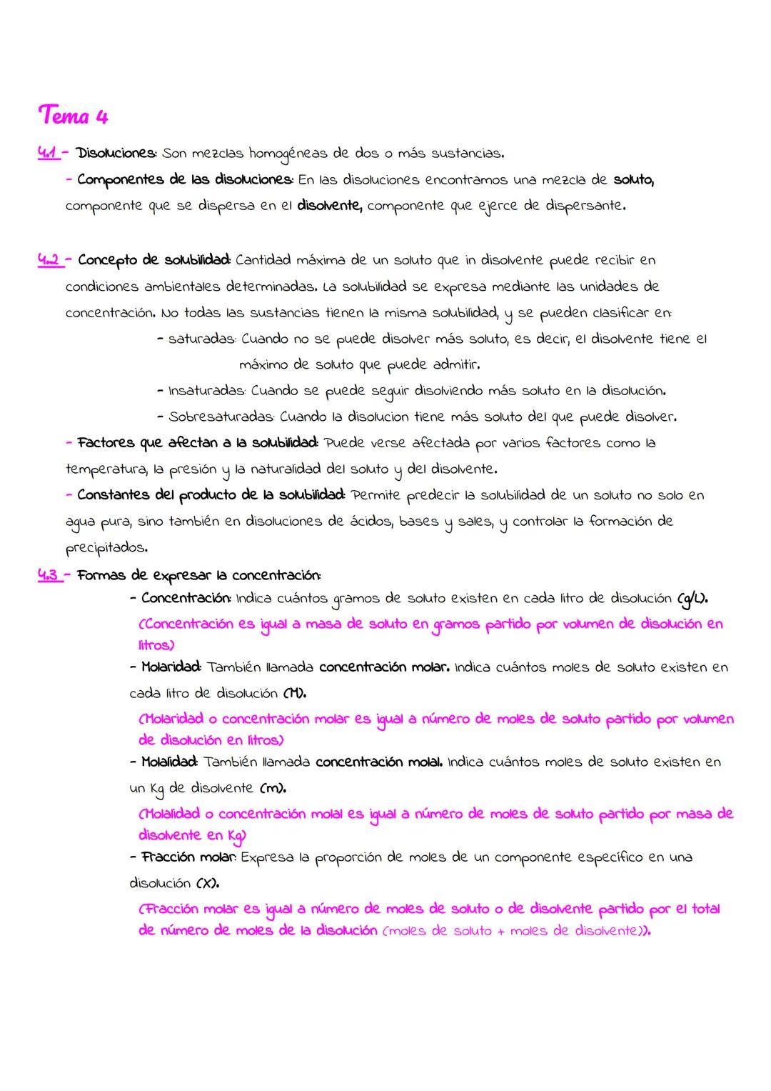 +
Química
24/25
Temario completo
* Tema 1
1.1 - Atomo: Parte más pequeña de una sustancia que no se puede descomponer químicamente. Los
átom