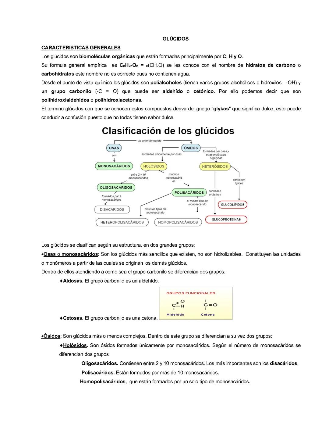 glúcidos buología
