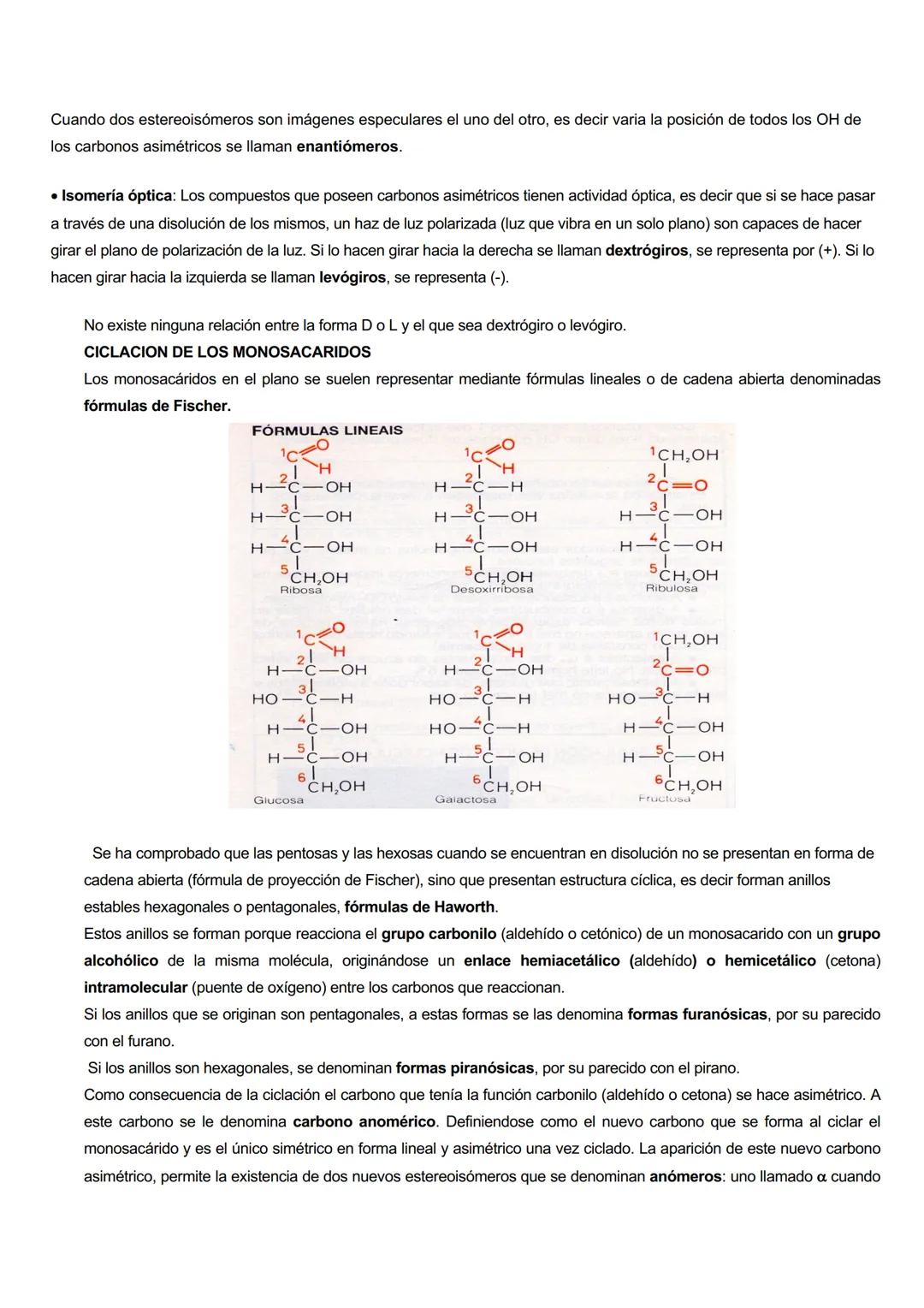 GLÚCIDOS
CARACTERISTICAS GENERALES
Los glúcidos son biomoléculas orgánicas que están formadas principalmente por C, H y O.
Su formula genera