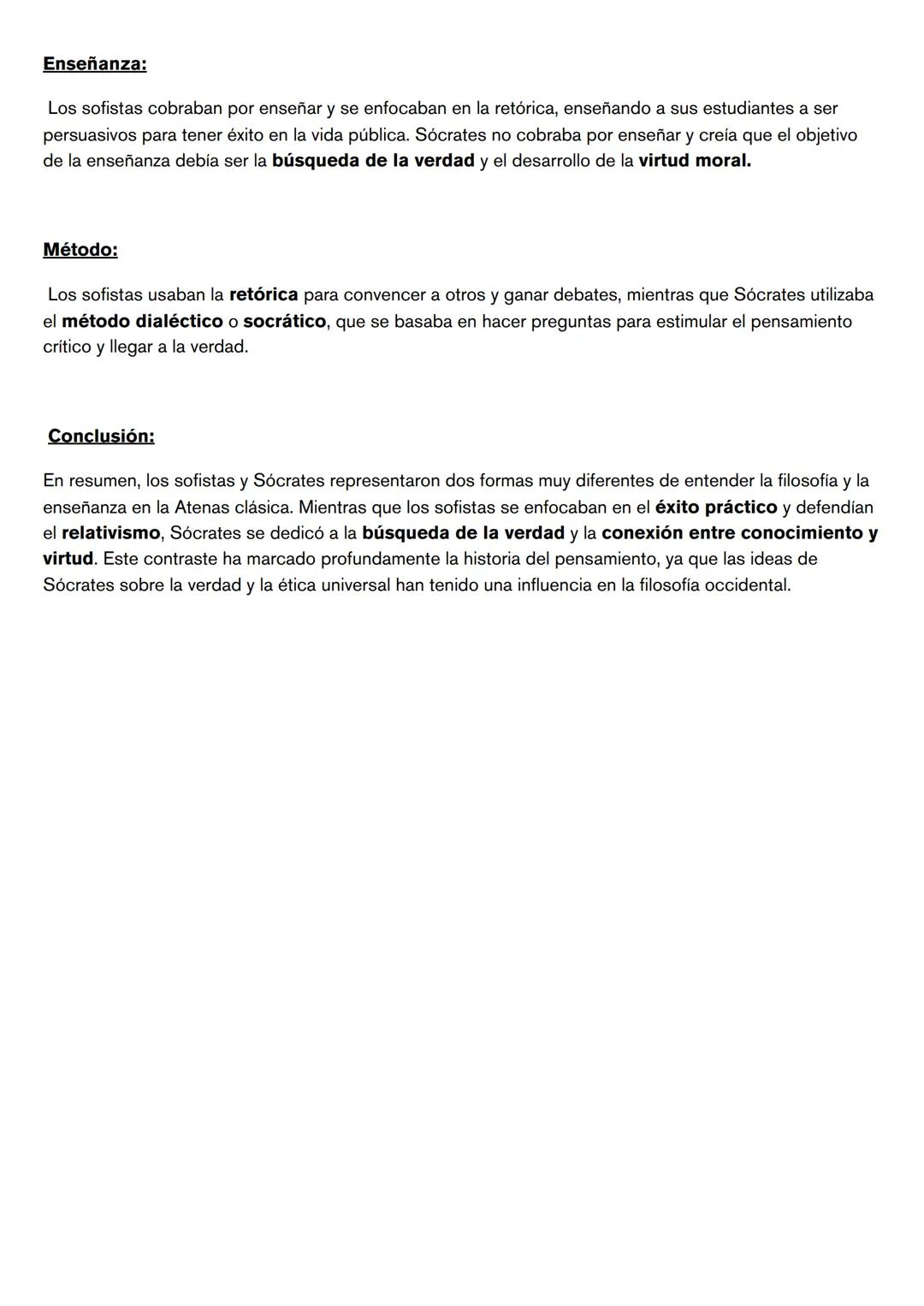 # SOFISTAS -
# SOCRATES
Sofistas y Sócrates: Diferencias y Comparación
Durante el siglo V a.C. en la Grecia clásica, surgieron dos corrien