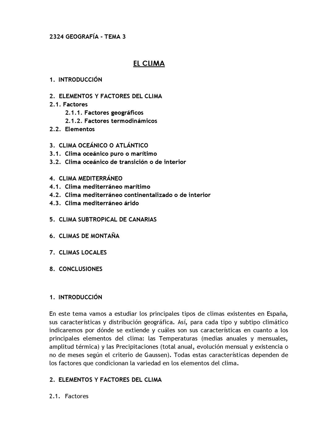tema 3 el clima (EBAU ANDALUCÍA )