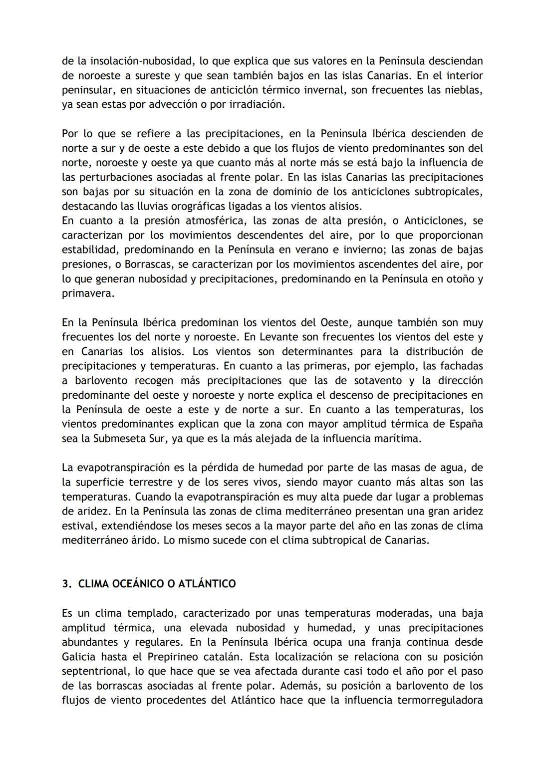2324 GEOGRAFÍA - TEMA 3
EL CLIMA
1. INTRODUCCIÓN
2. ELEMENTOS Y FACTORES DEL CLIMA
2.1. Factores
2.1.1. Factores geográficos
2.1.2. Factores