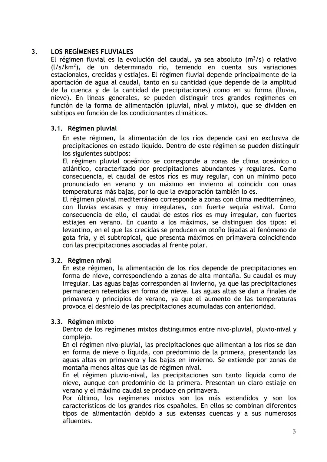 2324 GEOGRAFÍA - TEMA 4
LAS AGUAS Y LA RED HIDROGRÁFICA
1. INTRODUCCIÓN
2. LAS VERTIENTES HIDROGRÁFICAS Y LA RED FLUVIAL DE ESPAÑA
2.1. Las