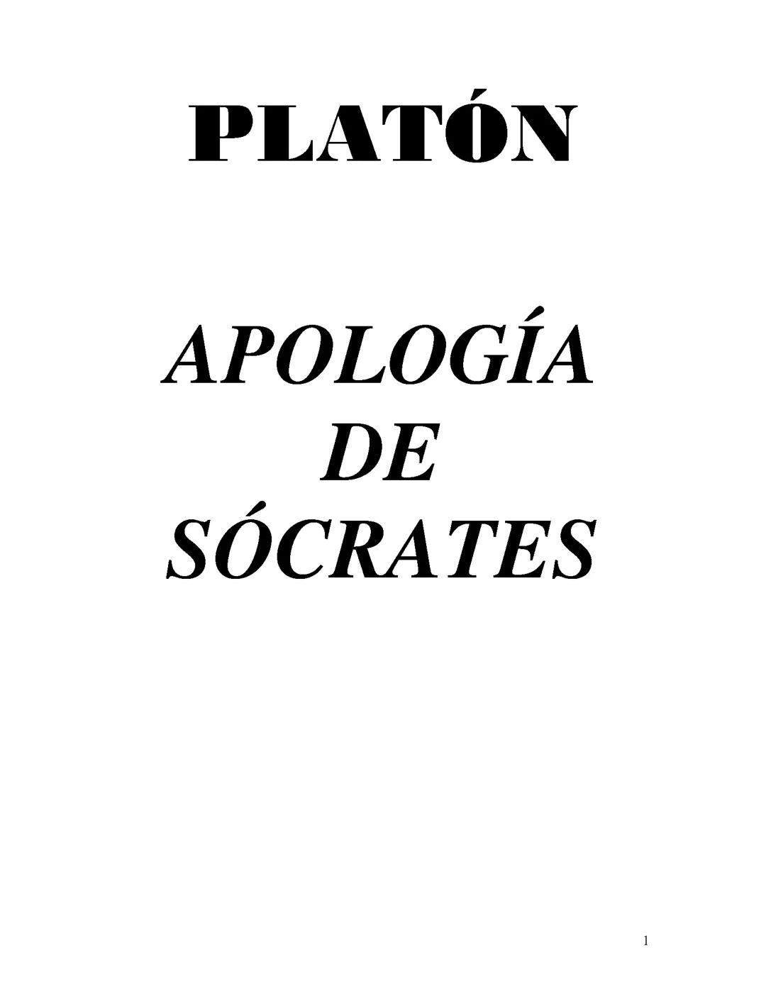 Apología de Sócrates