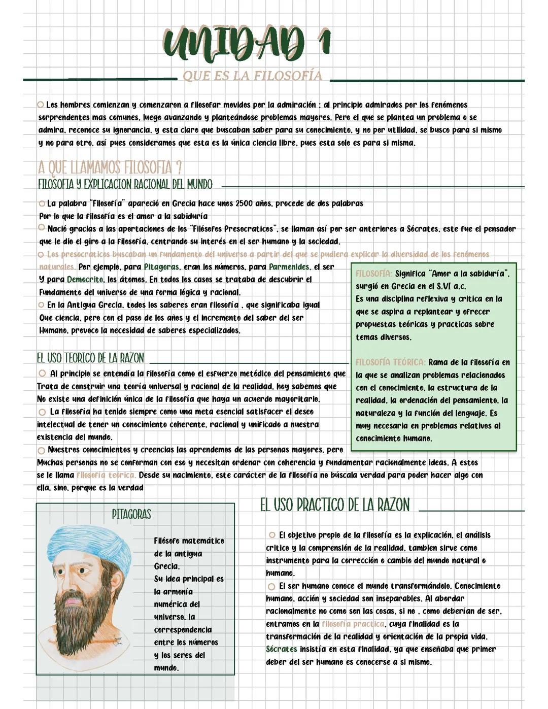 Tema 1 Filosofía 1 bachiller