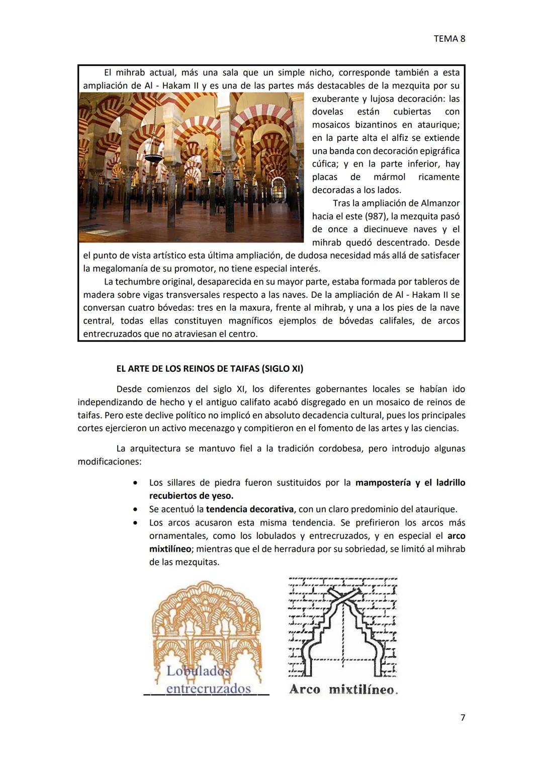 # TEMA 8: LA PECULIARIDAD ESPAÑOLA: EL ARTE ISLÁMICO
✓ La imagen prohibida
TEMA 8
Cerámica del Zócalo de la Alhambra. Detalle
El arte hi