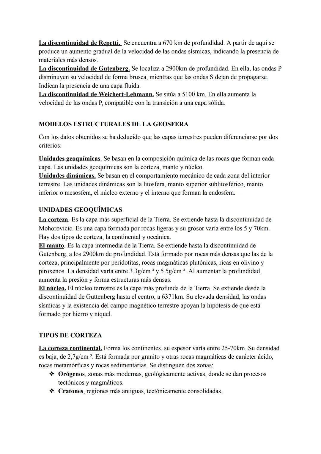 # RESUMENES BIOLOGÍA: TEMA 12
1.EL ESTUDIO DE NUESTRO PLANETA
Tenemos grandes conocimientos de las capas o zonas más superficiales de nues