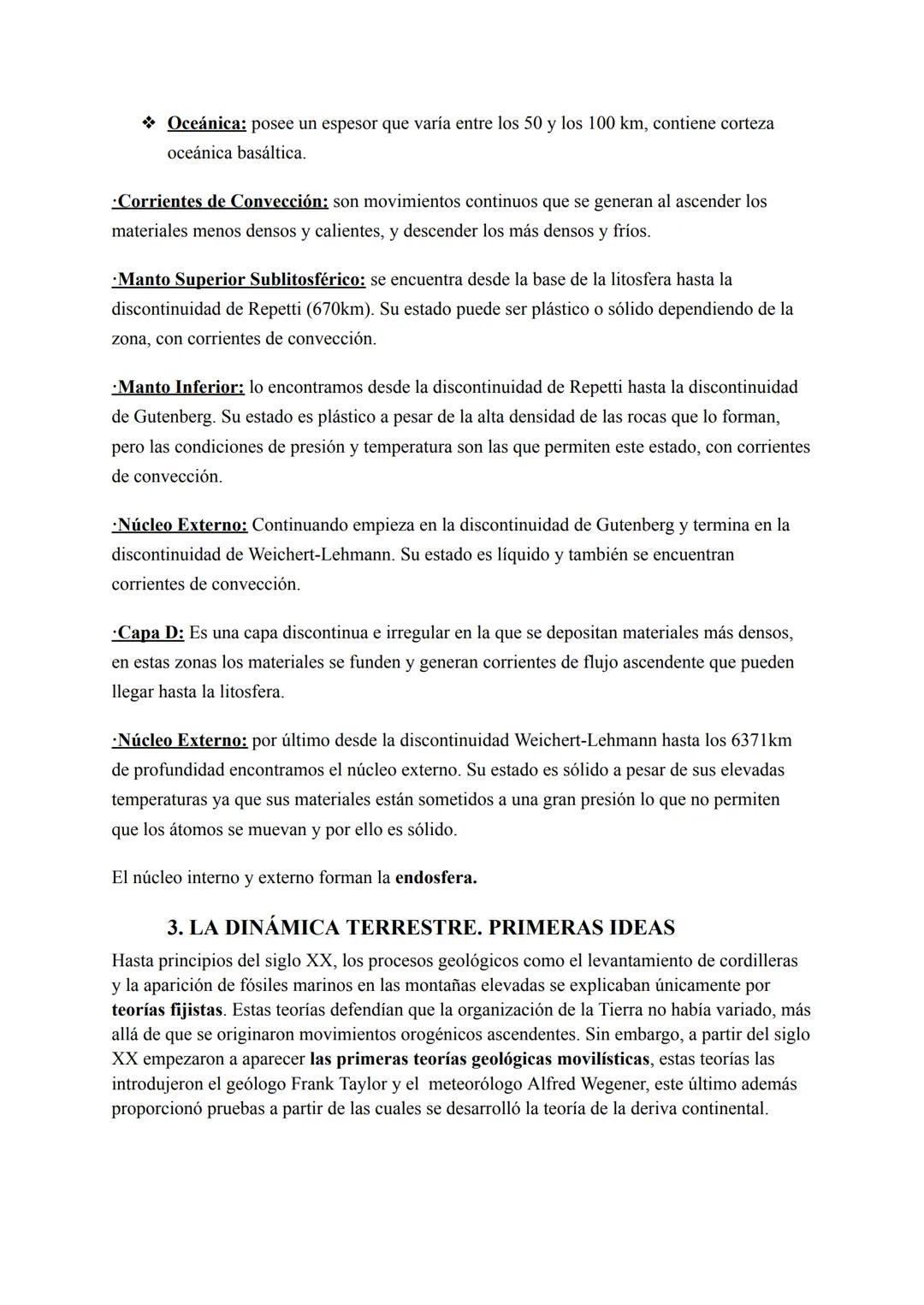 # RESUMENES BIOLOGÍA: TEMA 12
1.EL ESTUDIO DE NUESTRO PLANETA
Tenemos grandes conocimientos de las capas o zonas más superficiales de nues