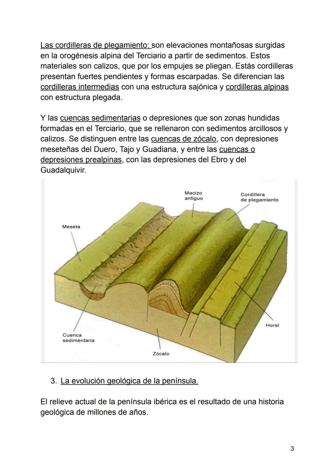 GEOGRAFÍA.
Tema 1: EL ESPACIO GEOGRÁFICO ESPAÑOL. LA DIVERSIDAD
GEOMORFOLÓGICA.
1. El espacio geográfico español.
España peninsular, los arc
