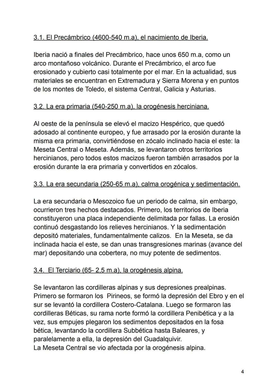 GEOGRAFÍA.
Tema 1: EL ESPACIO GEOGRÁFICO ESPAÑOL. LA DIVERSIDAD
GEOMORFOLÓGICA.
1. El espacio geográfico español.
España peninsular, los arc