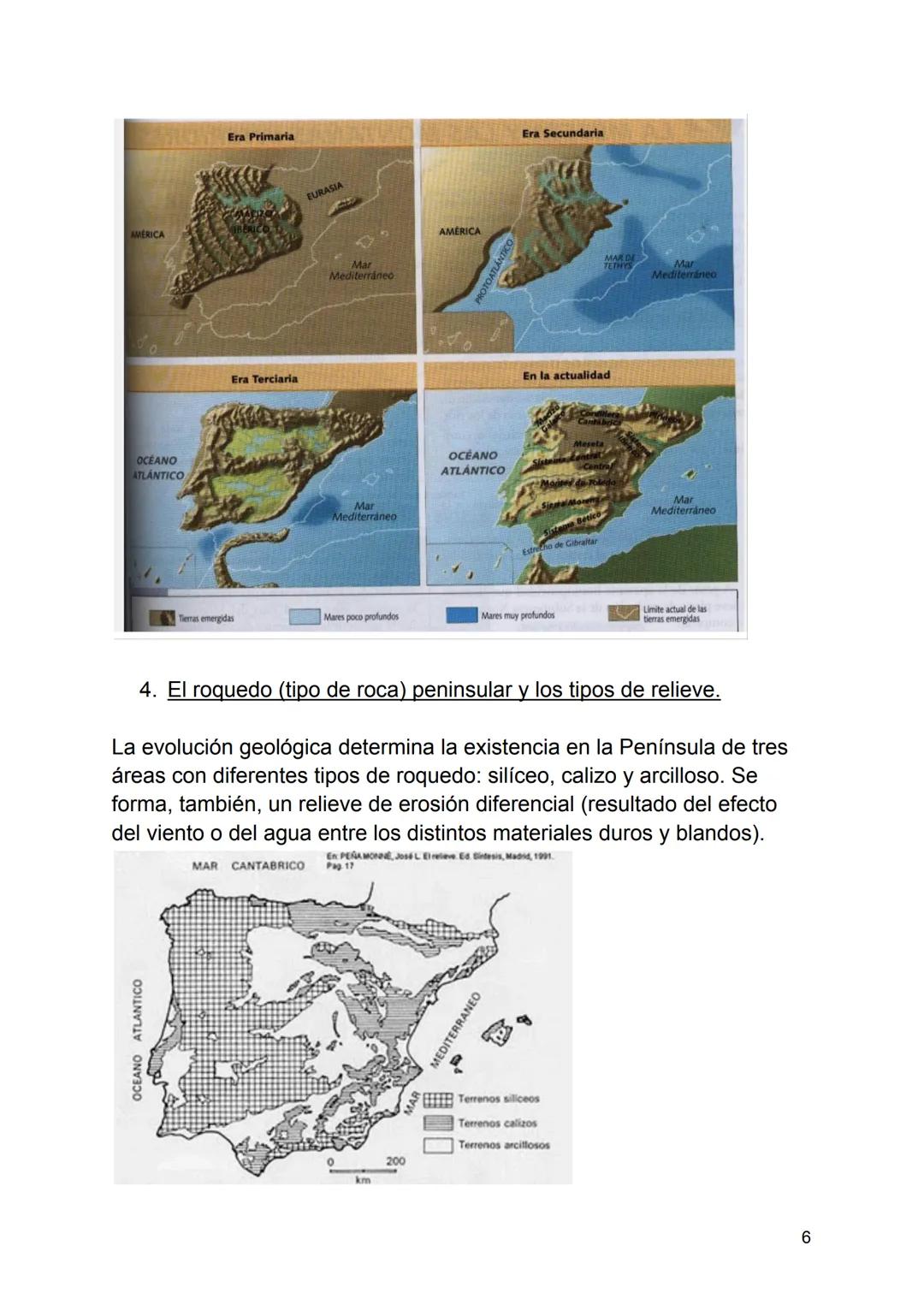 GEOGRAFÍA.
Tema 1: EL ESPACIO GEOGRÁFICO ESPAÑOL. LA DIVERSIDAD
GEOMORFOLÓGICA.
1. El espacio geográfico español.
España peninsular, los arc