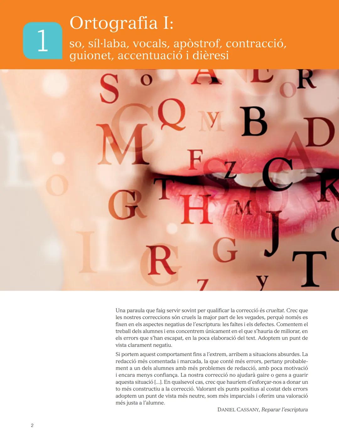 PROJECTE
SABER
FER
REPÀS D'ORTOGRAFIA
# Llengua catalana
i Literatura
El quadern Llengua catalana i Literatura. Repàs d'ortografia, per a