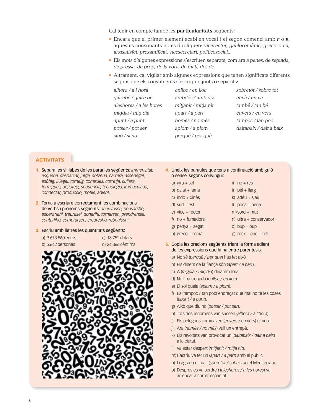 PROJECTE
SABER
FER
REPÀS D'ORTOGRAFIA
# Llengua catalana
i Literatura
El quadern Llengua catalana i Literatura. Repàs d'ortografia, per a