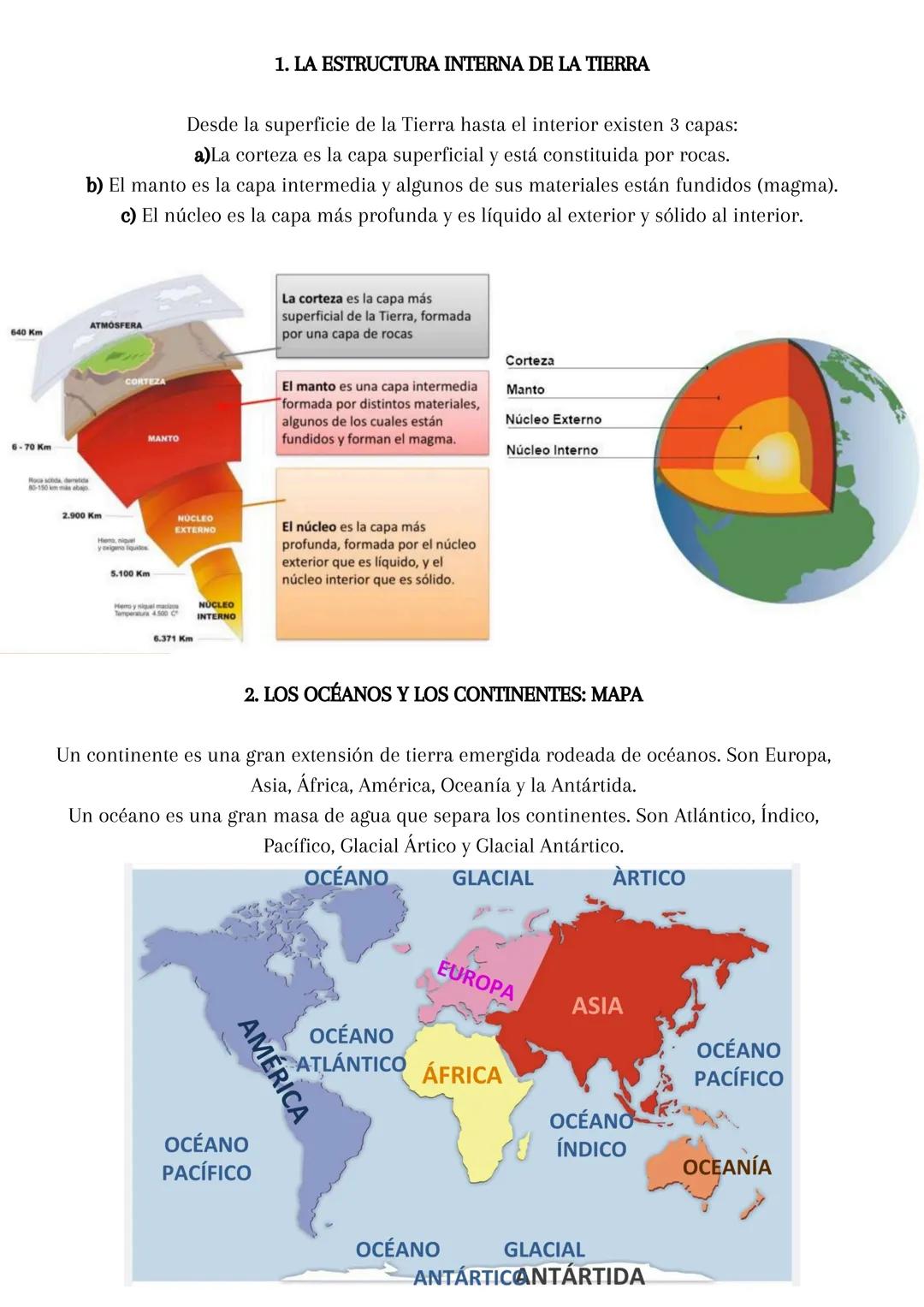 # Tema 2:
# El Relieve Terrestre y
# España
- INTRODUCCIÓN
¿POR QUÉ HAY VIDA EN LA TIERRA?
a) Porque hay agua ...
- La Tierra dispone de