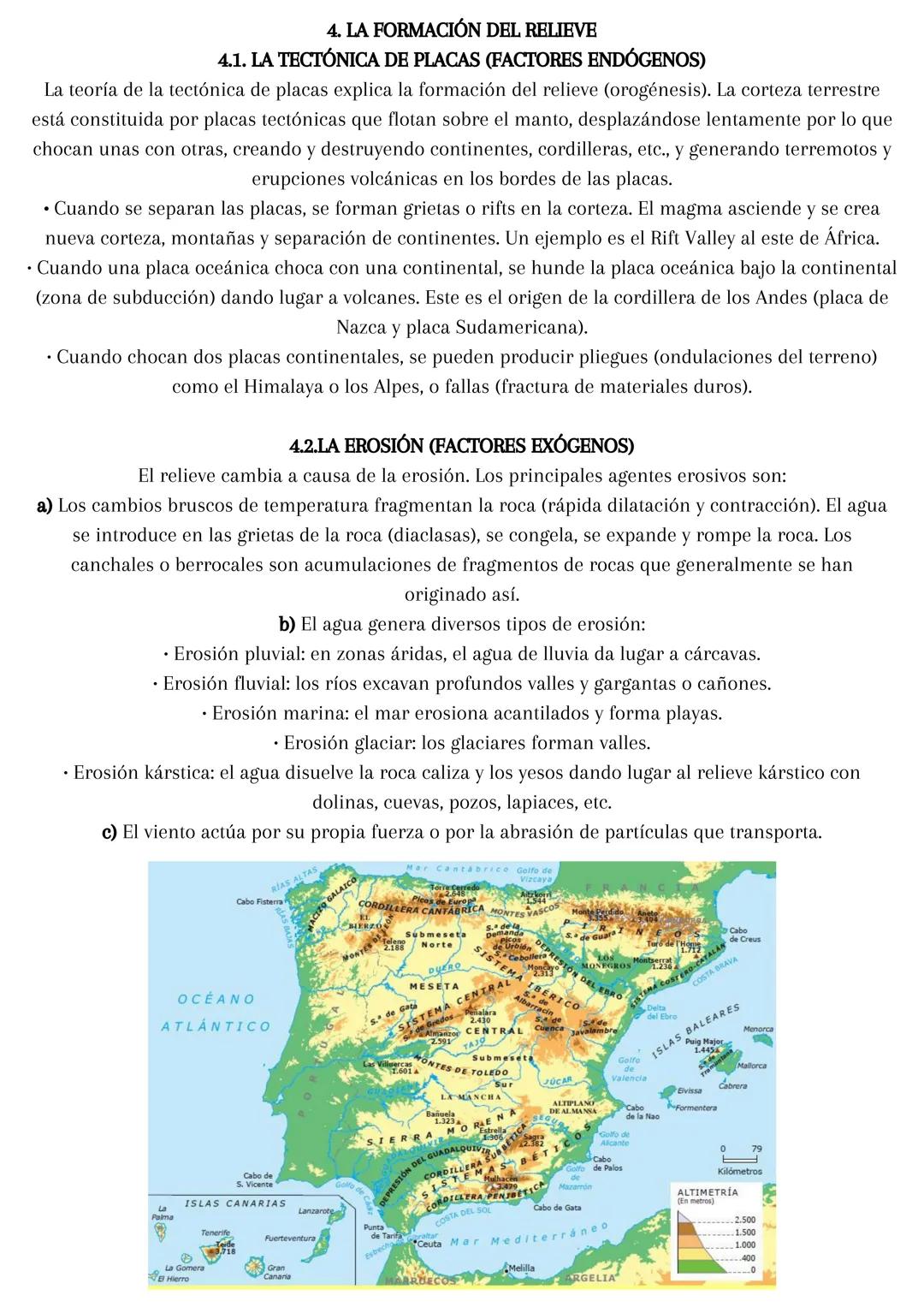 # Tema 2:
# El Relieve Terrestre y
# España
- INTRODUCCIÓN
¿POR QUÉ HAY VIDA EN LA TIERRA?
a) Porque hay agua ...
- La Tierra dispone de