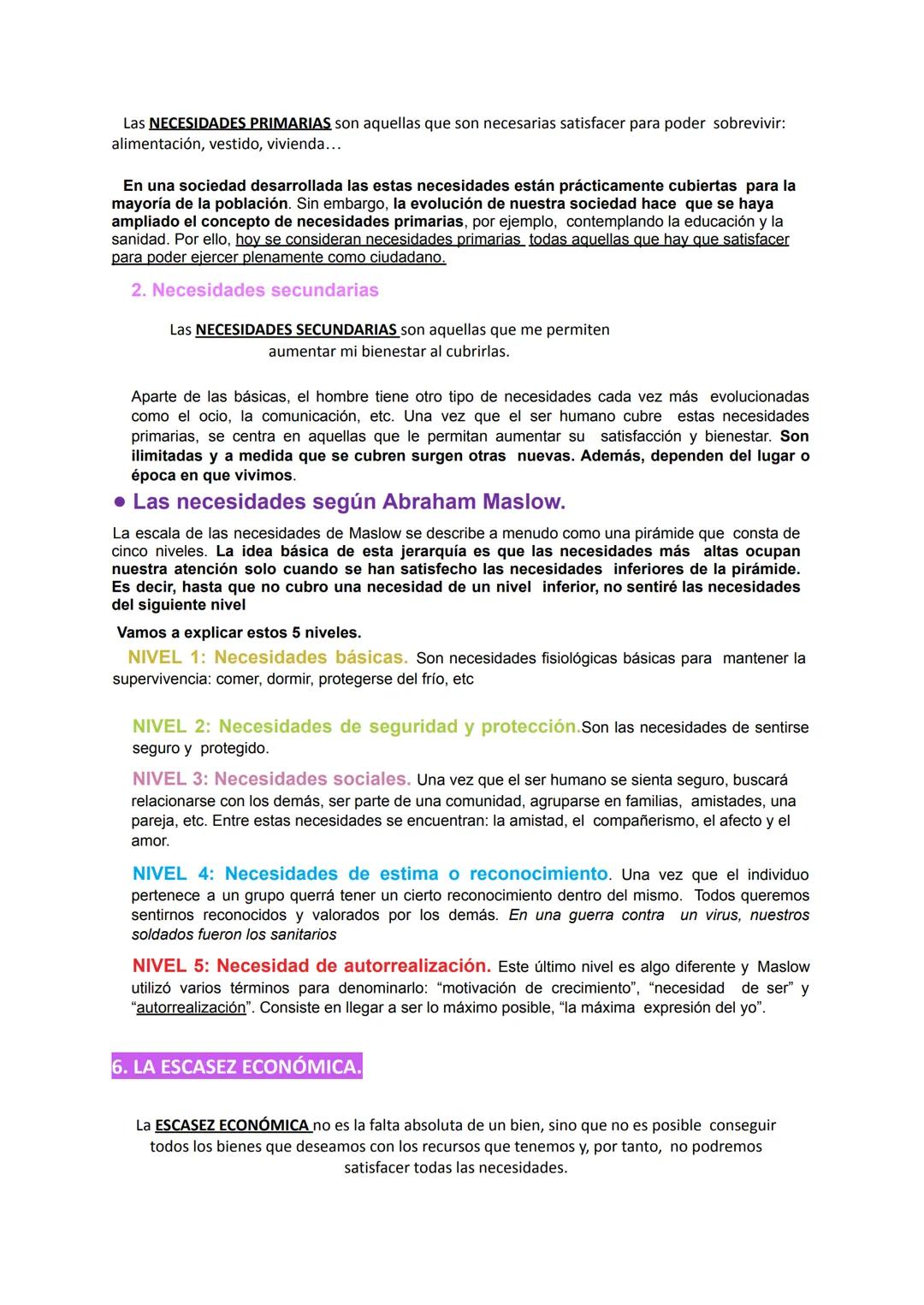 ECONOMÍA
TEMA 1
1. ¿QUÉ ES LA ECONOMÍA?
-La ECONOMÍA es la ciencia que estudia cómo administrar unos recursos que son escasos para
satisface