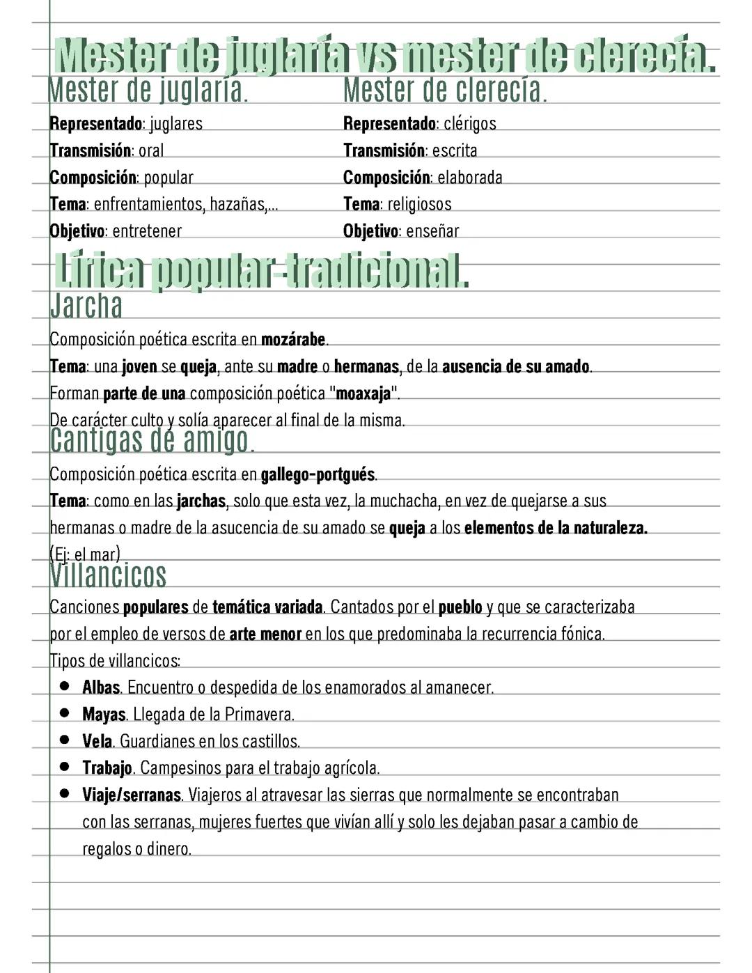 Literatura de la edad media.