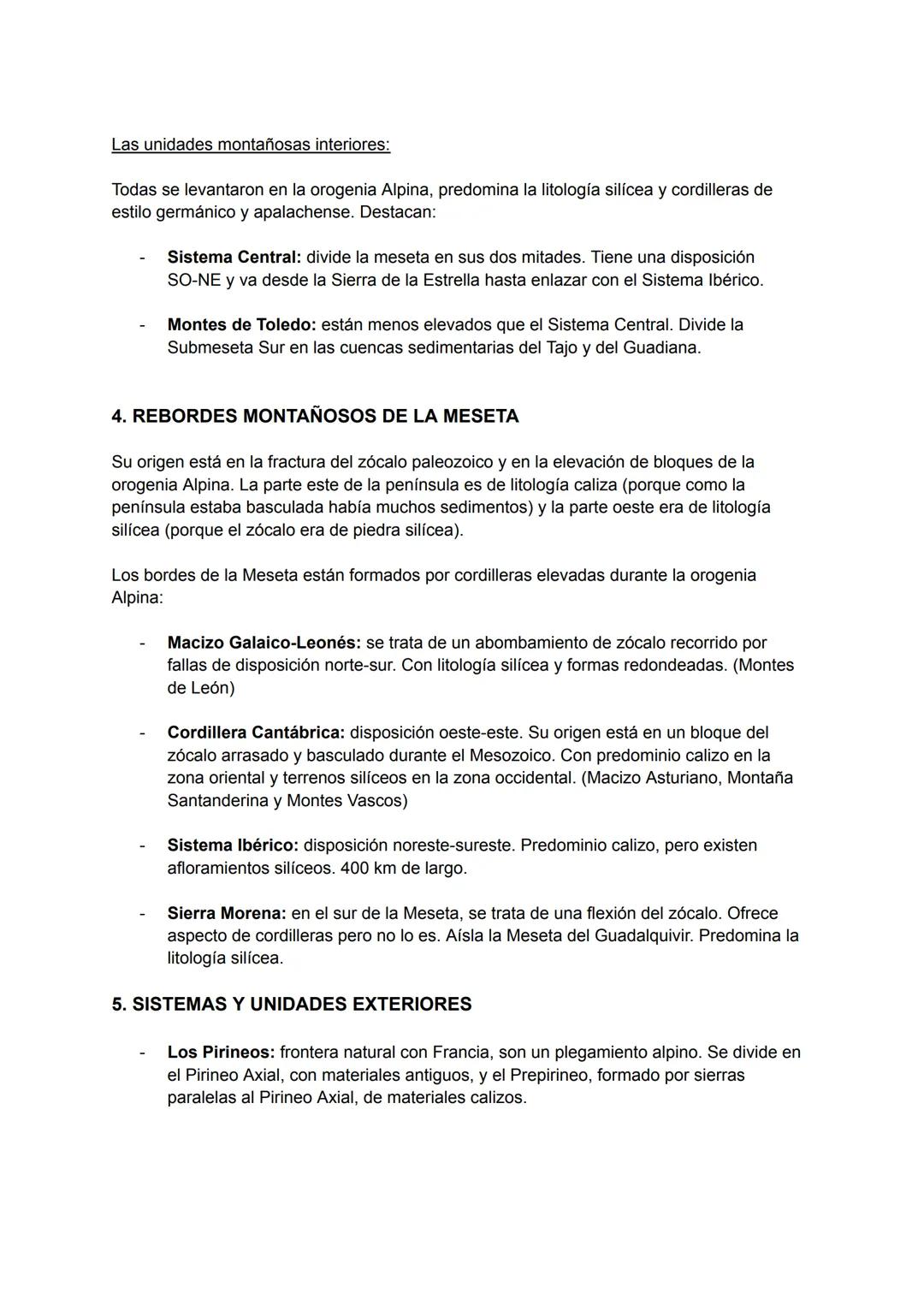 1. INTRODUCCIÓN
El relieve de España es variado debido a su origen geológico y la diversidad litológica de la
Península Ibérica. España cuen