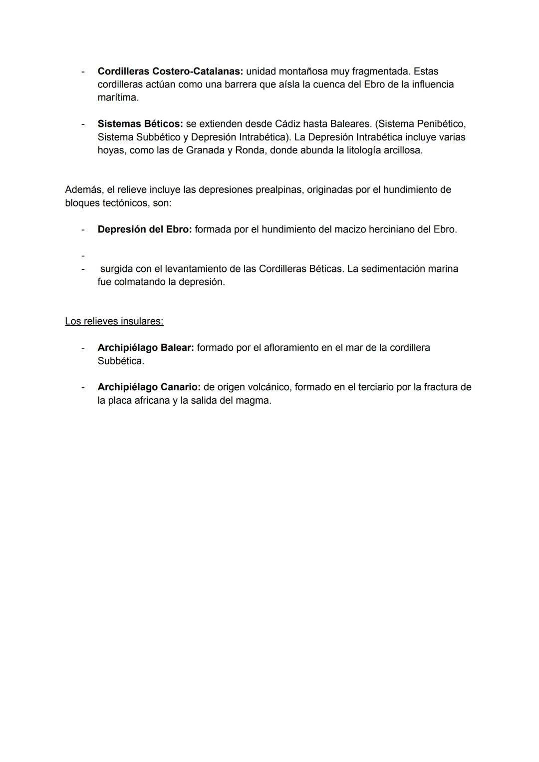 1. INTRODUCCIÓN
El relieve de España es variado debido a su origen geológico y la diversidad litológica de la
Península Ibérica. España cuen