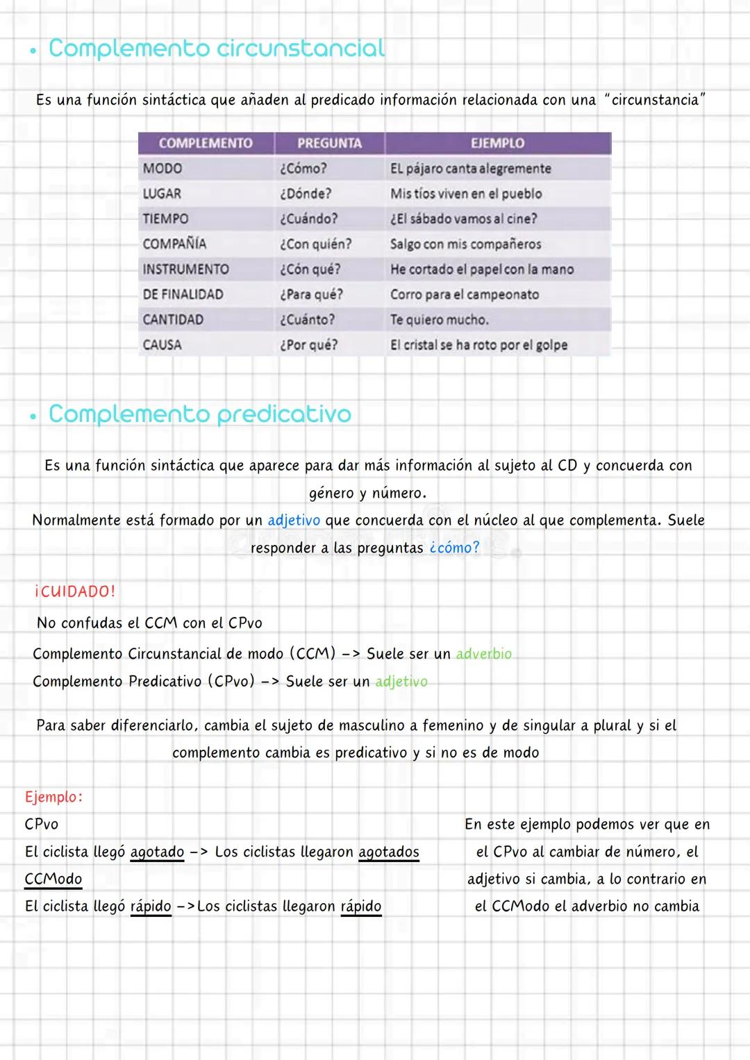 Sujeto y predicado
Sujeto
SINTAXIS
Para identificar el sujeto iNO SE LE PREGUNTA AL VERBO!
Tiene que cumplir estos requisitos:
Siempre SN
•
