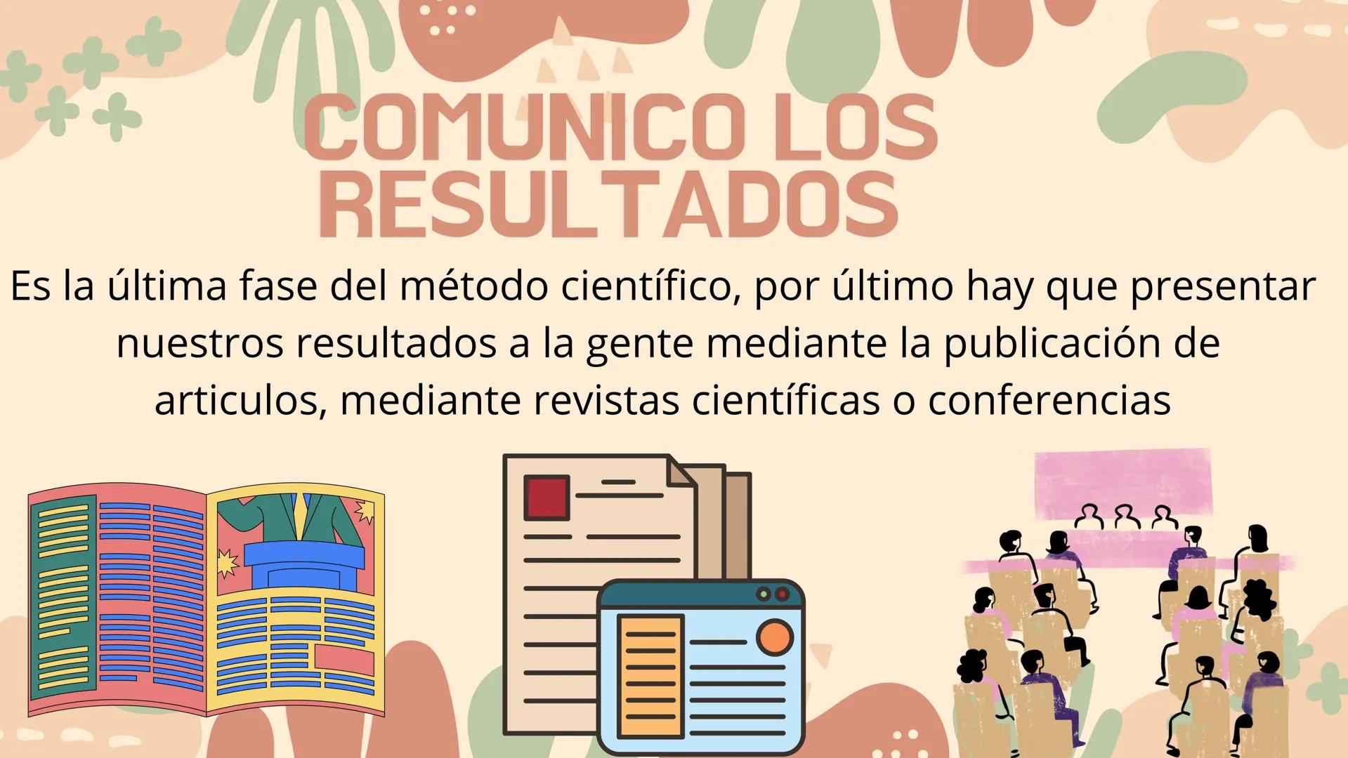 EL METODO
CIENTIFICO PARTES DEL METODO
CIENTIFICO
OBSERVACIÓN
PLANTEO PROBLEMA
• PLANTEO HIPÓTESIS
• PLANTEO EXPERIMENTO
EXPERIMENTO
• ANALI