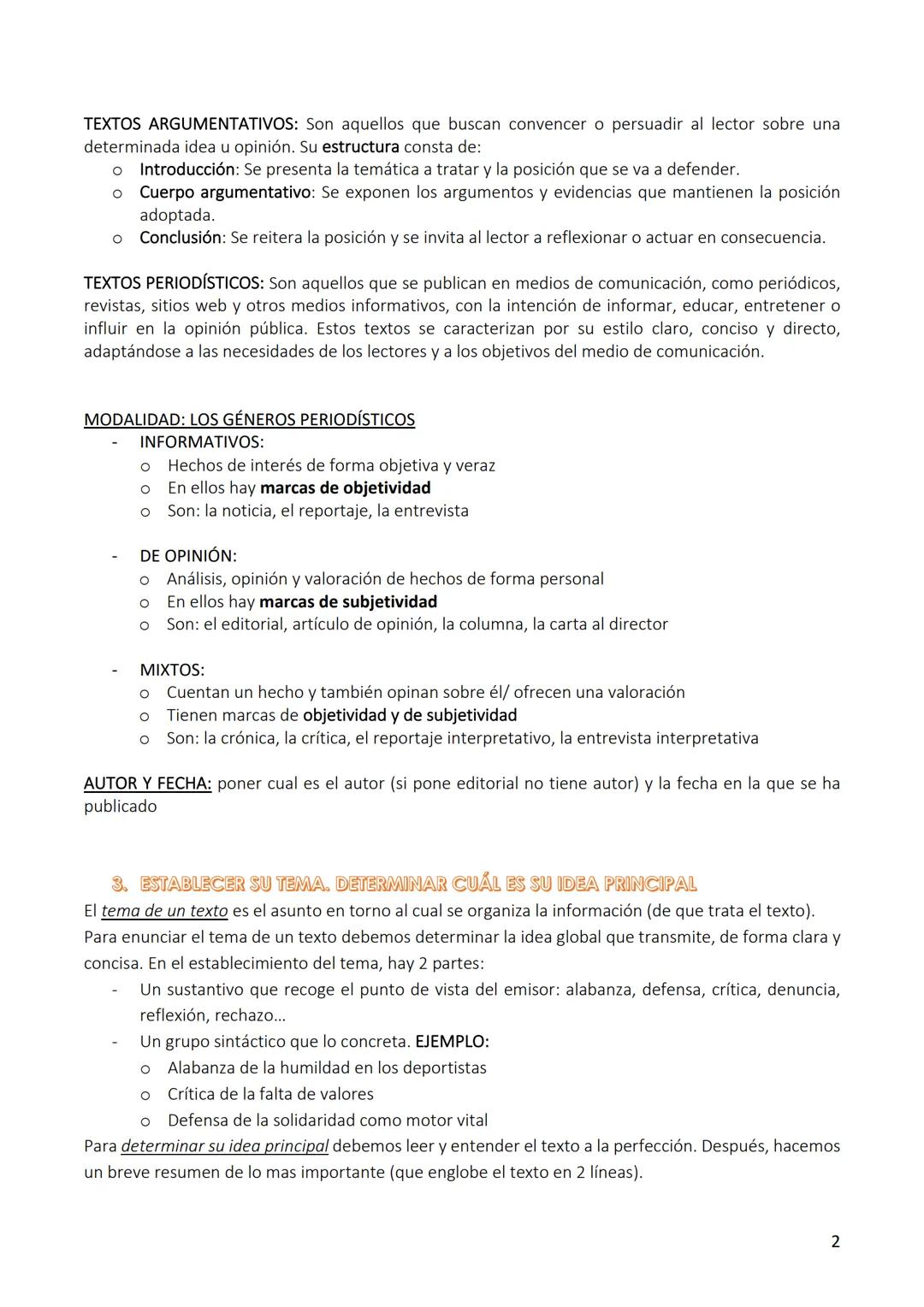 # TEMA 1 LENGUA CASTELLANA Y LITERATURA: EL TEXTO. LOS
MEDIOS DE COMUNICACIÓN
1. JUSTIFICAR POR QUÉ ES UN TEXTO
Es un texto dado que:
- Ti