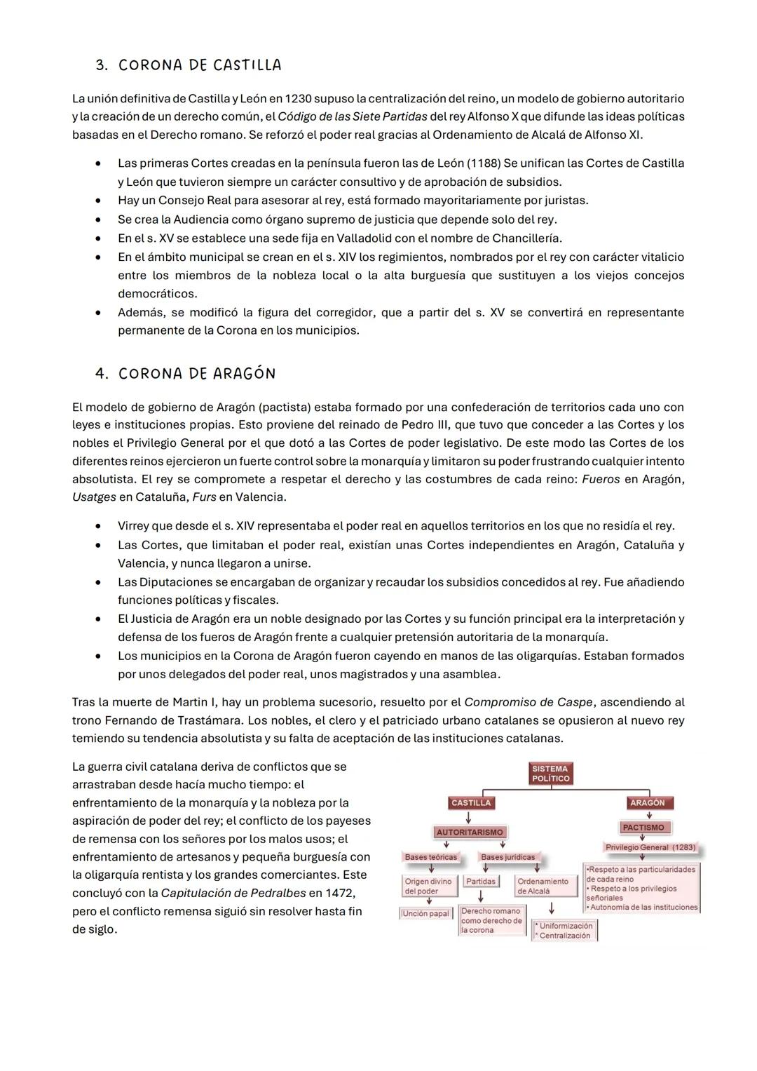 CASTILLA Y ARAGÓN EN LA BAJA EDAD MEDIA
1. CONTEXTO HISTÓRICO
Durante los siglos XIV y XV, tuvo lugar una crisis causada por diversos factor